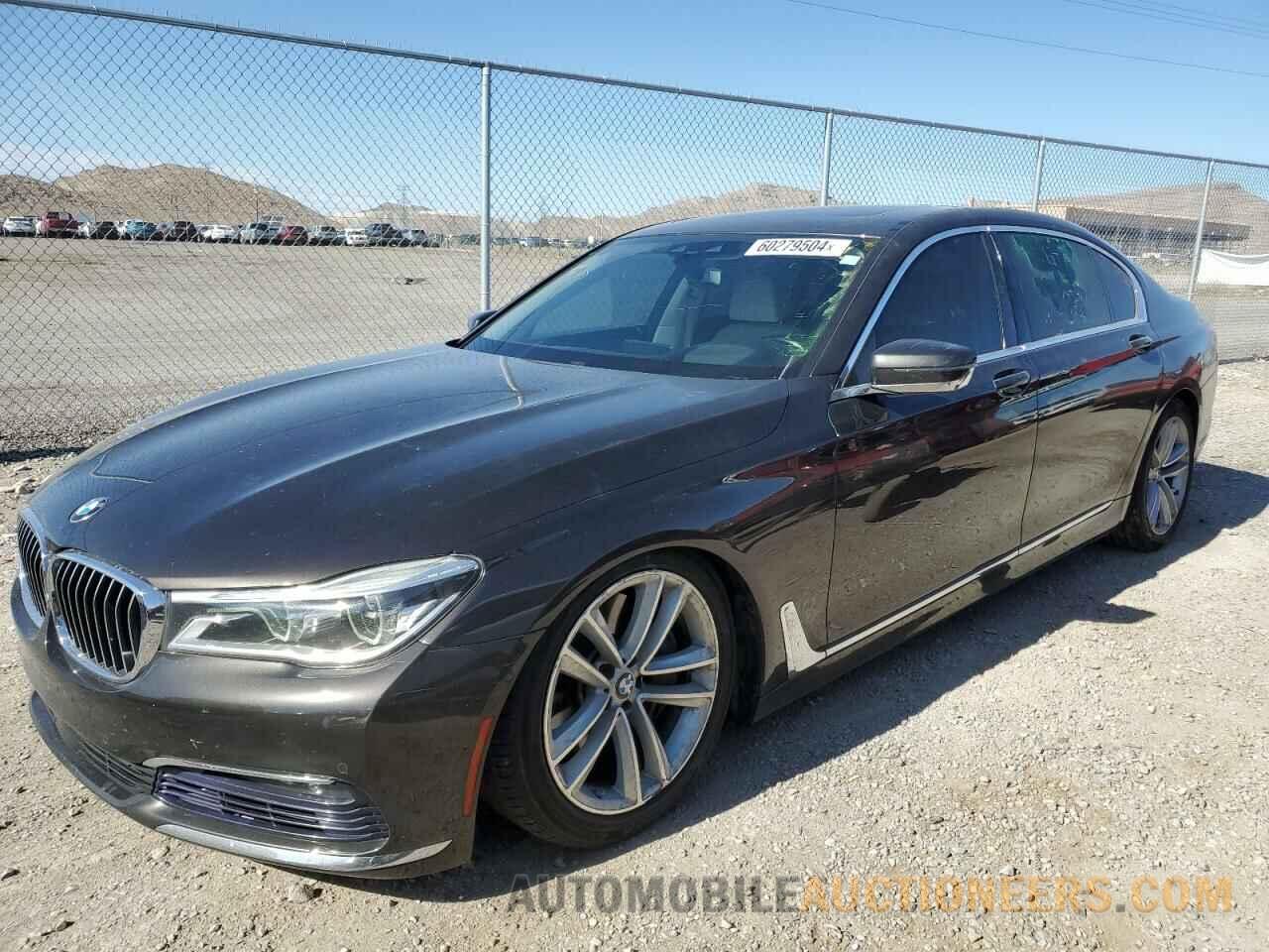 WBA7F0C53GGL99571 BMW 7 SERIES 2016