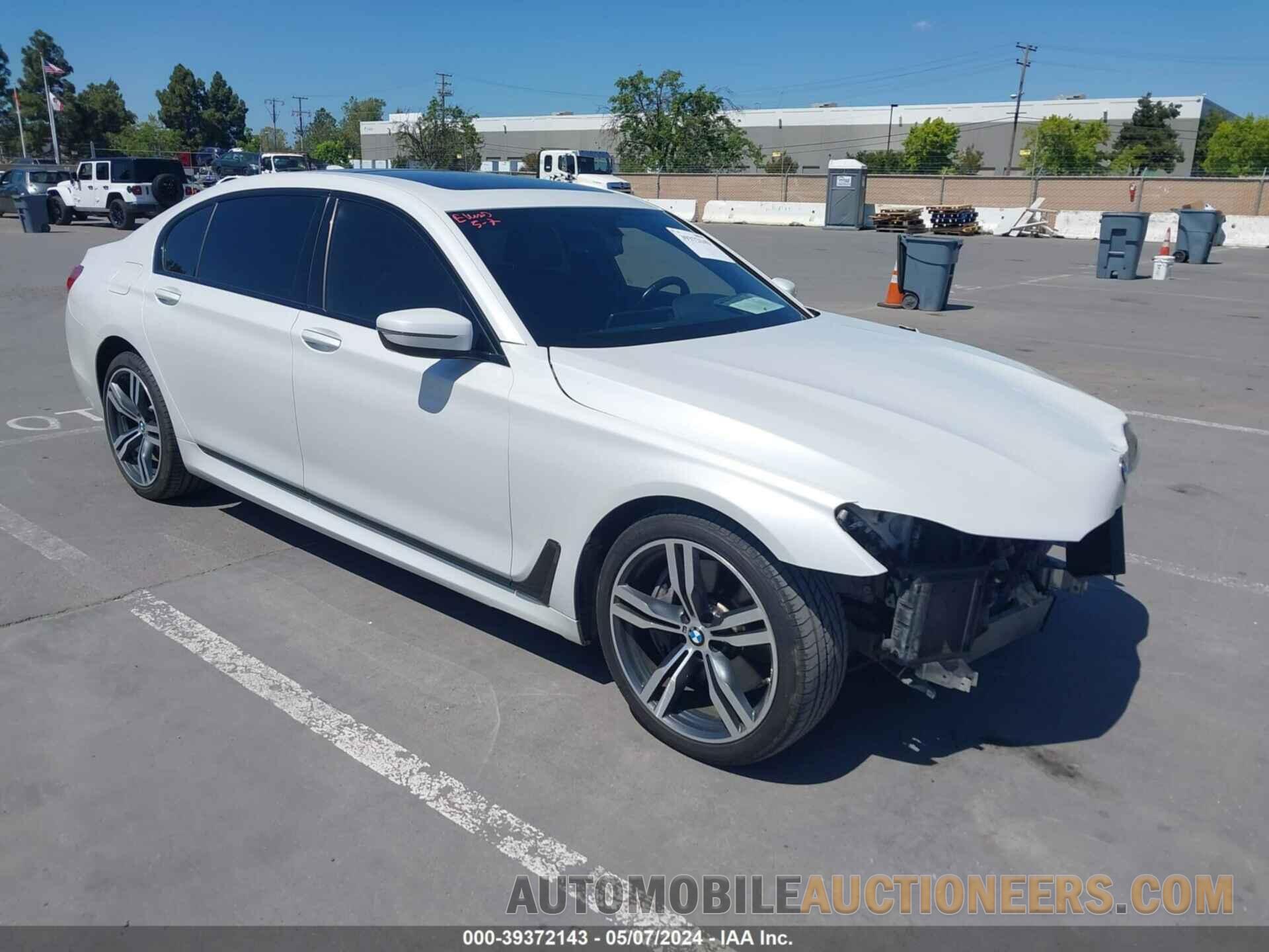 WBA7F0C54GGM20539 BMW 750I 2016