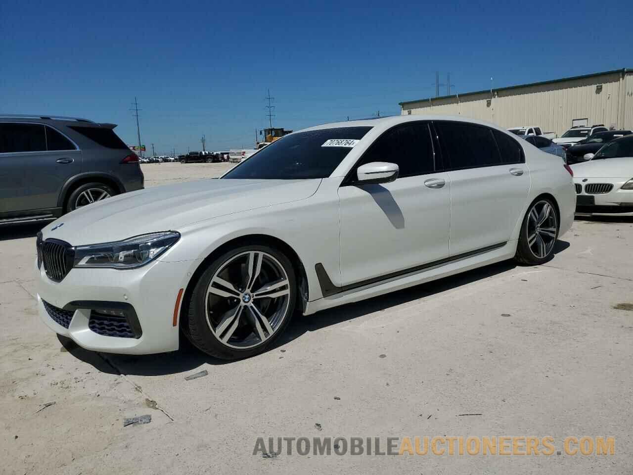 WBA7F0C54GGM20671 BMW 7 SERIES 2016