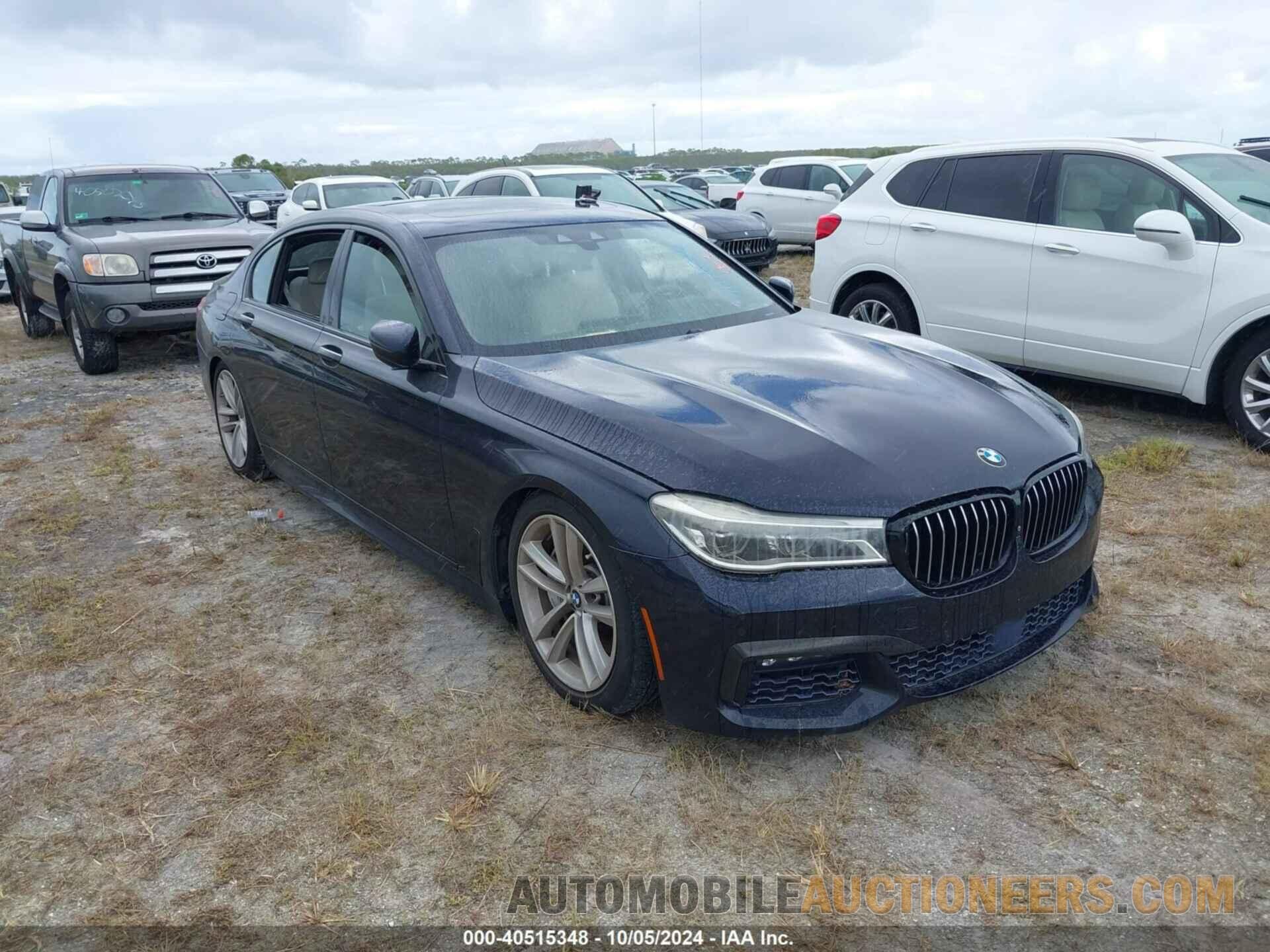 WBA7F0C56GGM20445 BMW 750 2016