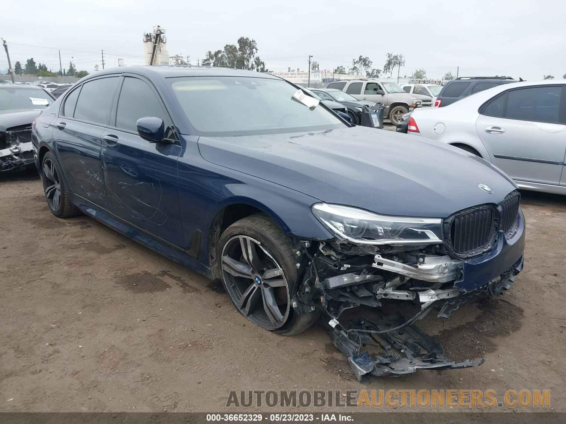 WBA7F0C56KGM24925 BMW 7 SERIES 2019