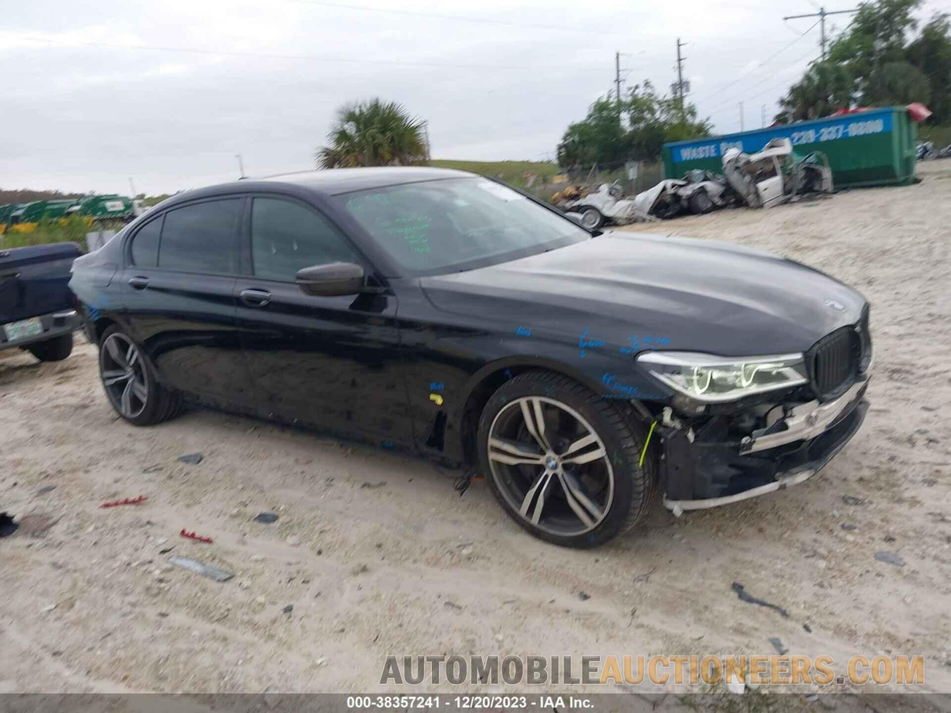 WBA7F0C58GGM20513 BMW 750I 2016