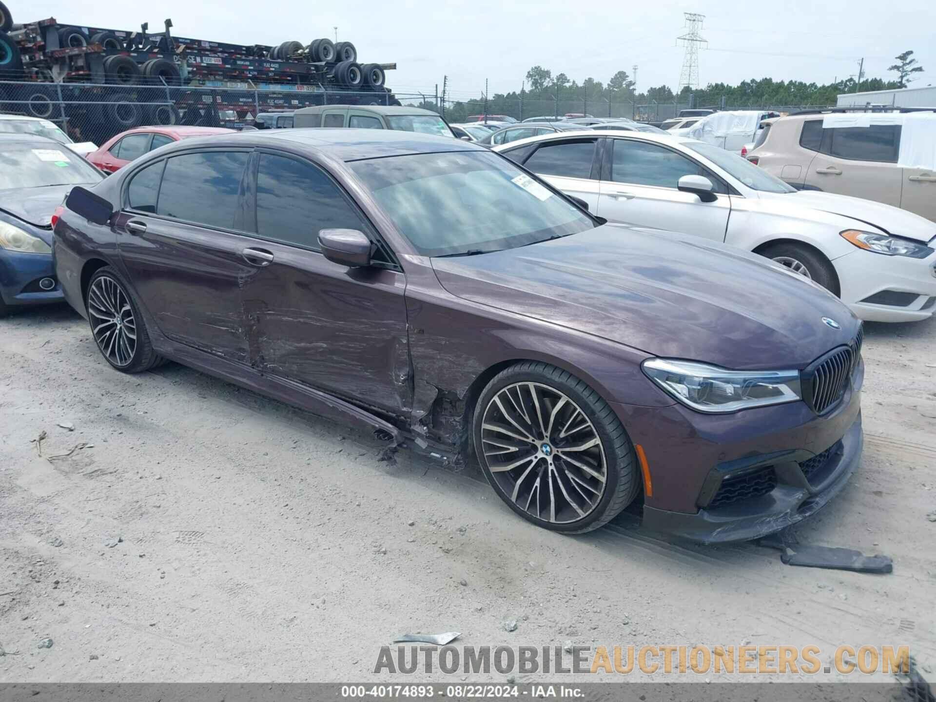 WBA7F0C58JGM23869 BMW 750I 2018