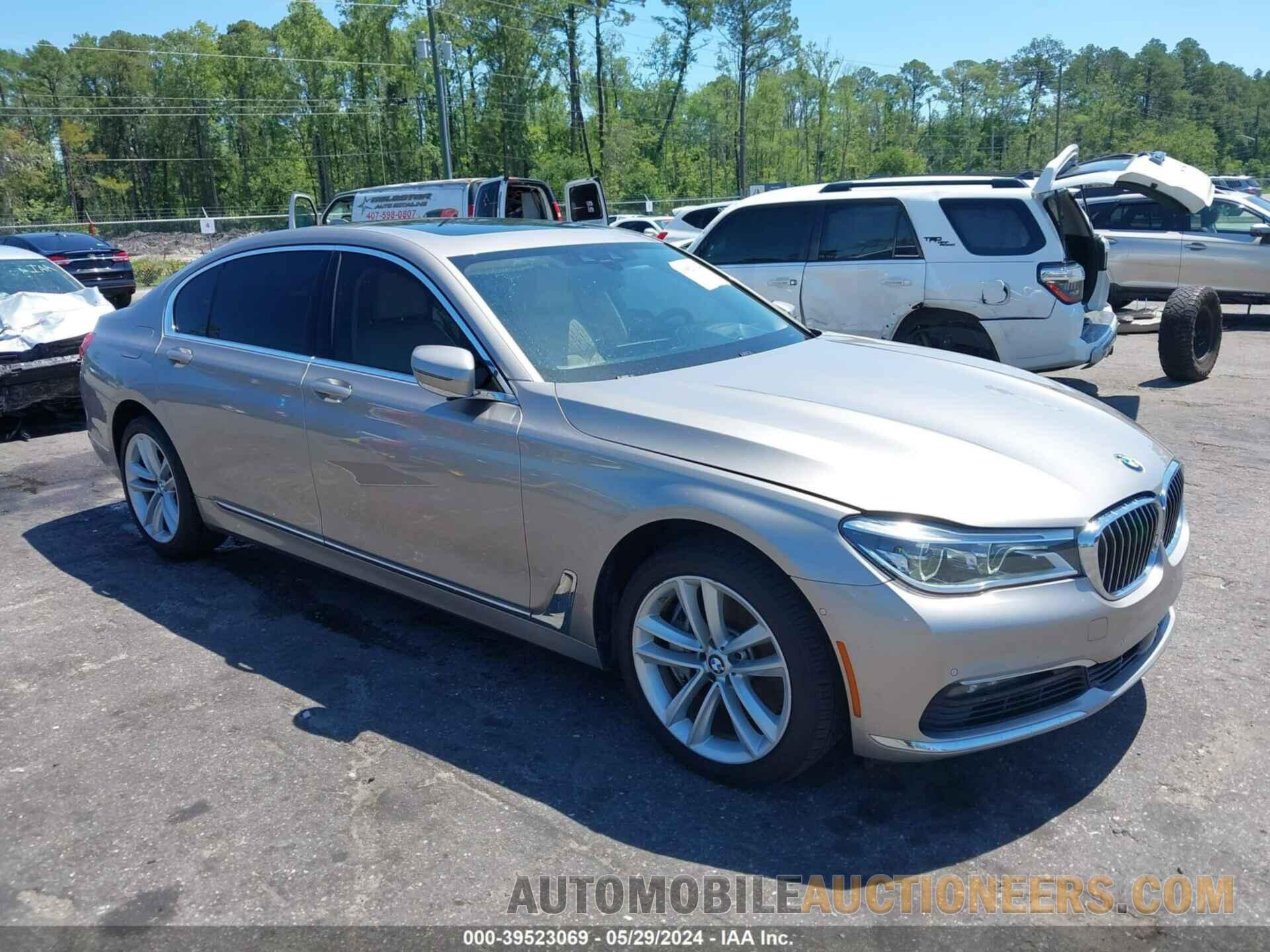 WBA7F0C59HGM21090 BMW 750I 2017