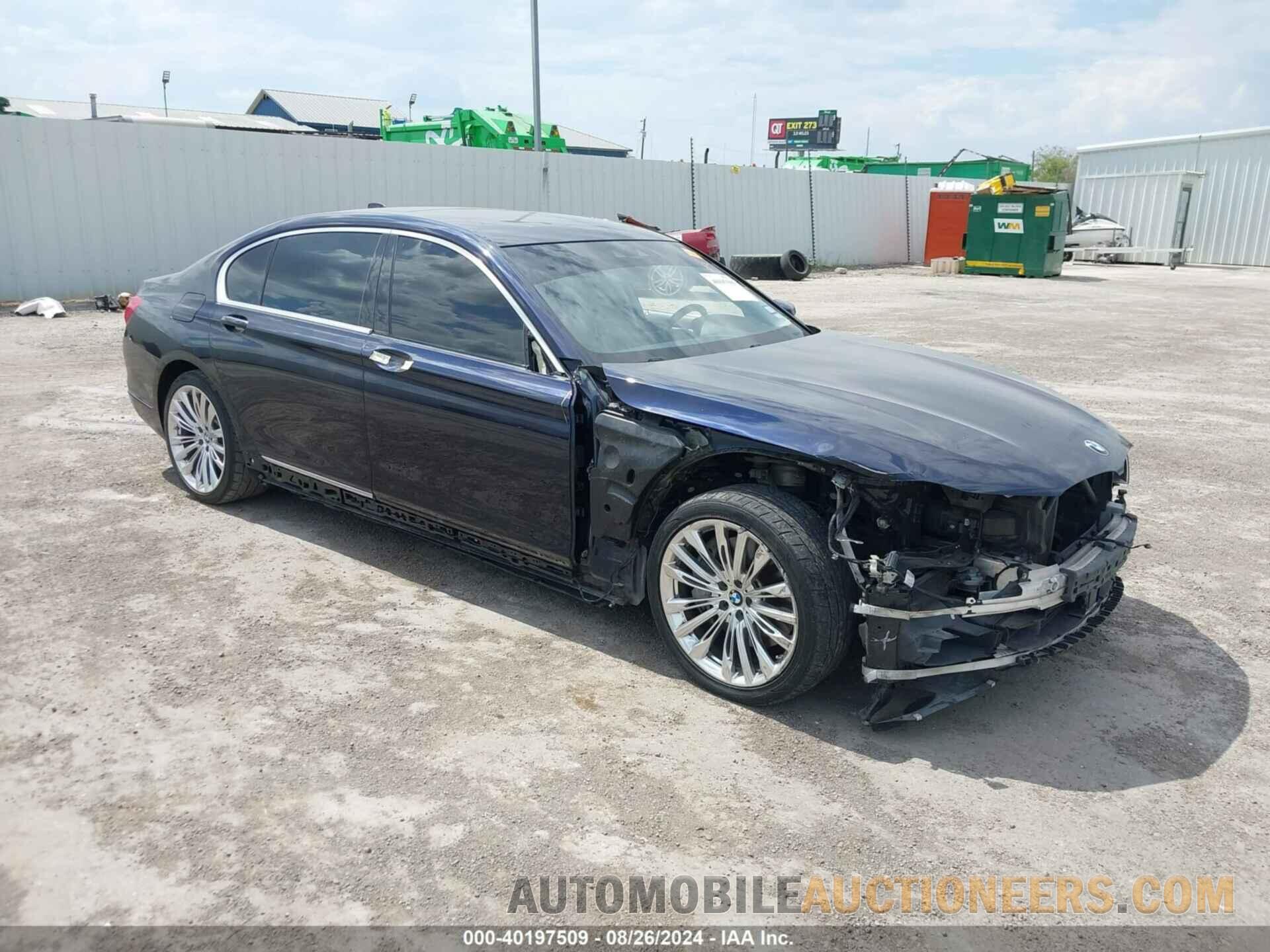 WBA7F0C5XGGL99230 BMW 750I 2016