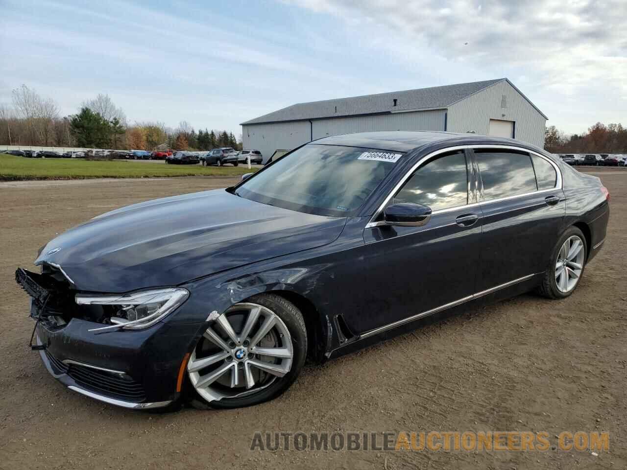 WBA7F0C5XGGL99910 BMW 7 SERIES 2016