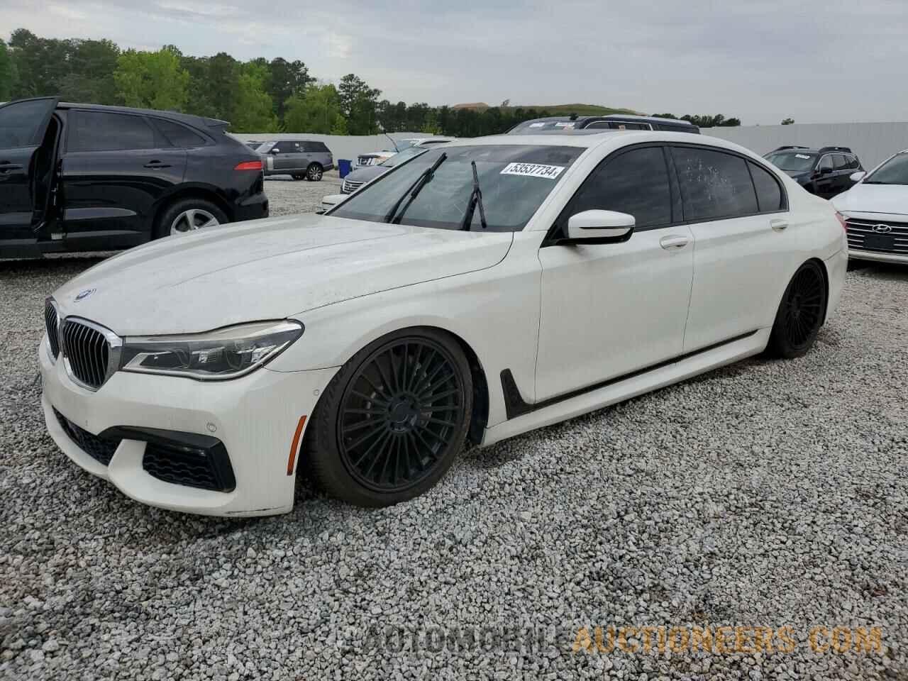 WBA7F2C50GG416256 BMW 7 SERIES 2016