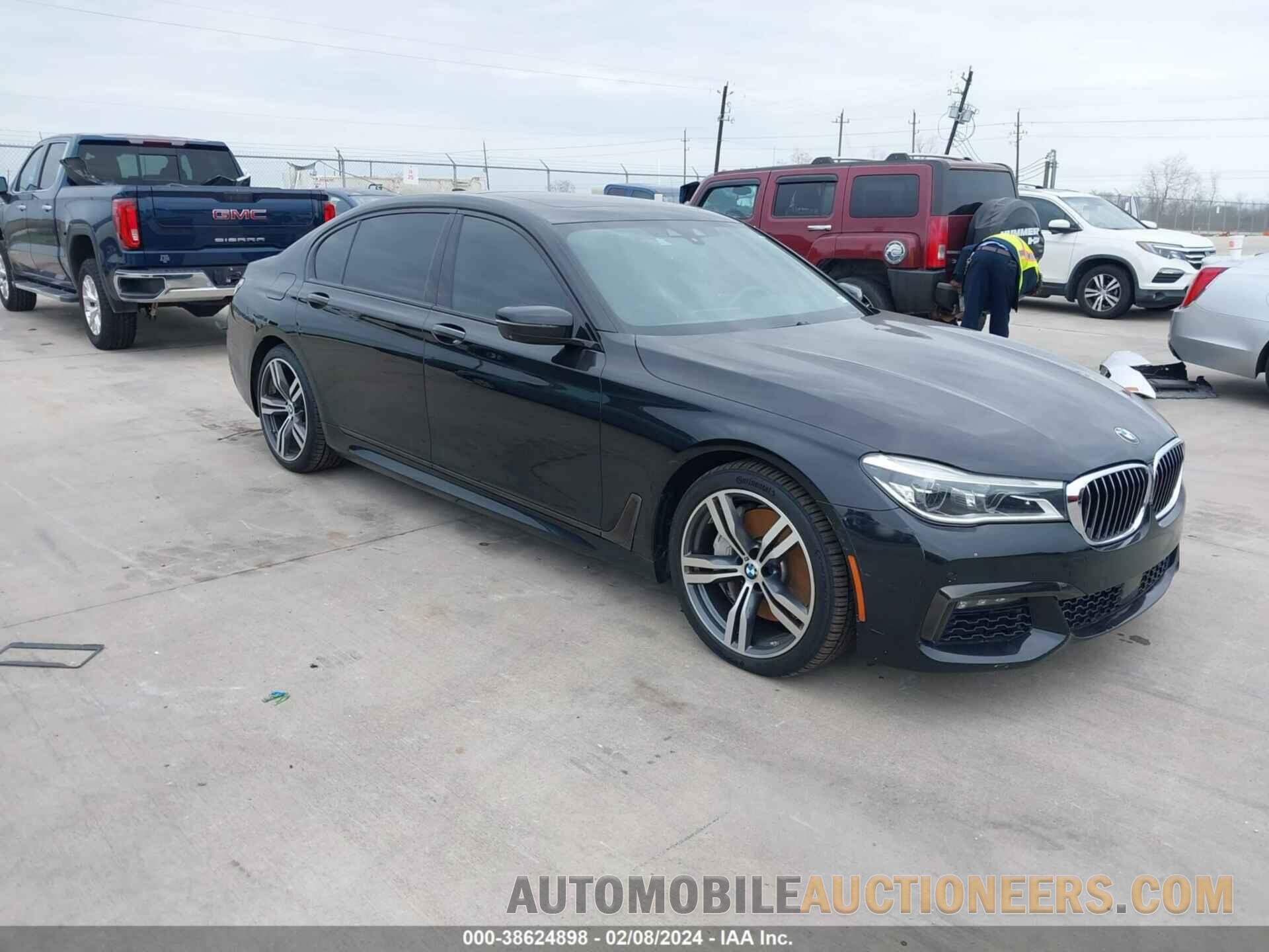 WBA7F2C50GG417116 BMW 750I 2016