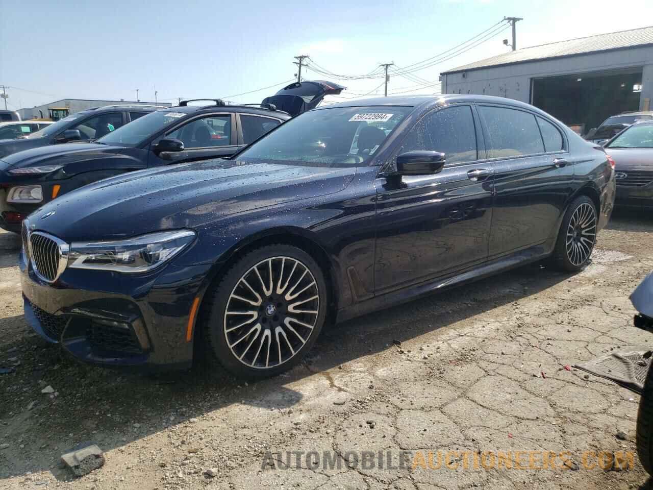 WBA7F2C50GG419321 BMW 7 SERIES 2016