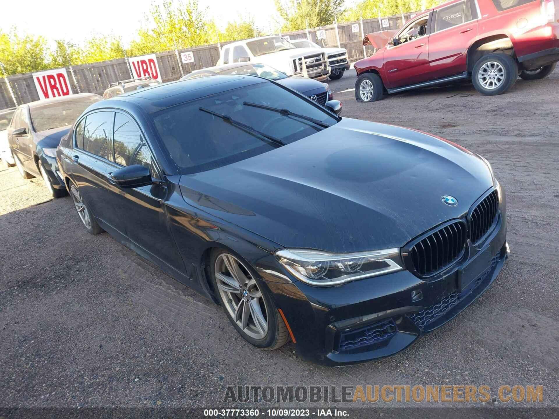 WBA7F2C50GG419481 BMW 7 SERIES 2016