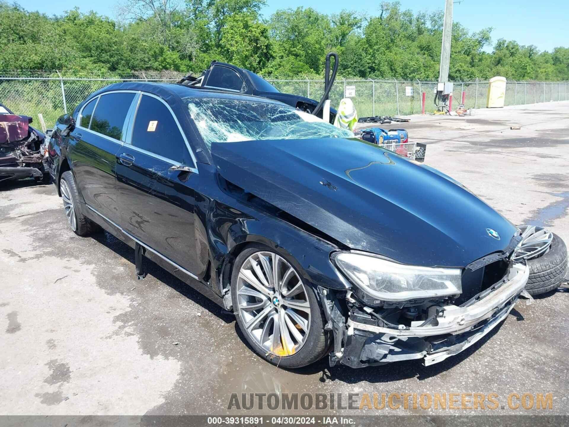 WBA7F2C51GG416587 BMW 750I 2016