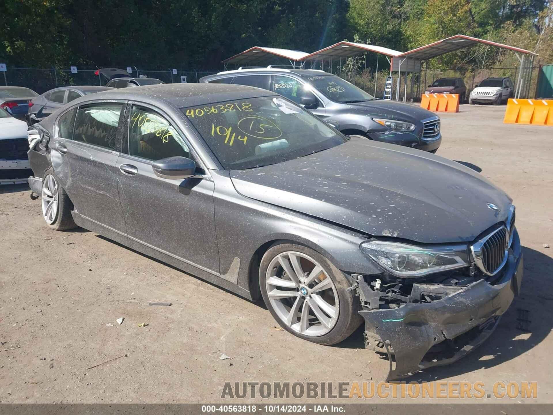 WBA7F2C51GG417772 BMW 750I 2016