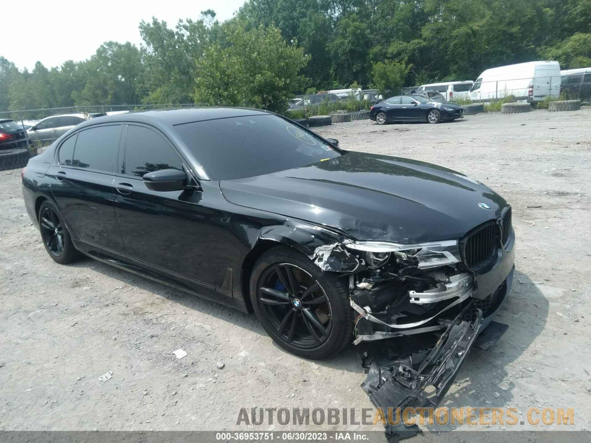 WBA7F2C51GG420364 BMW 7 SERIES 2016