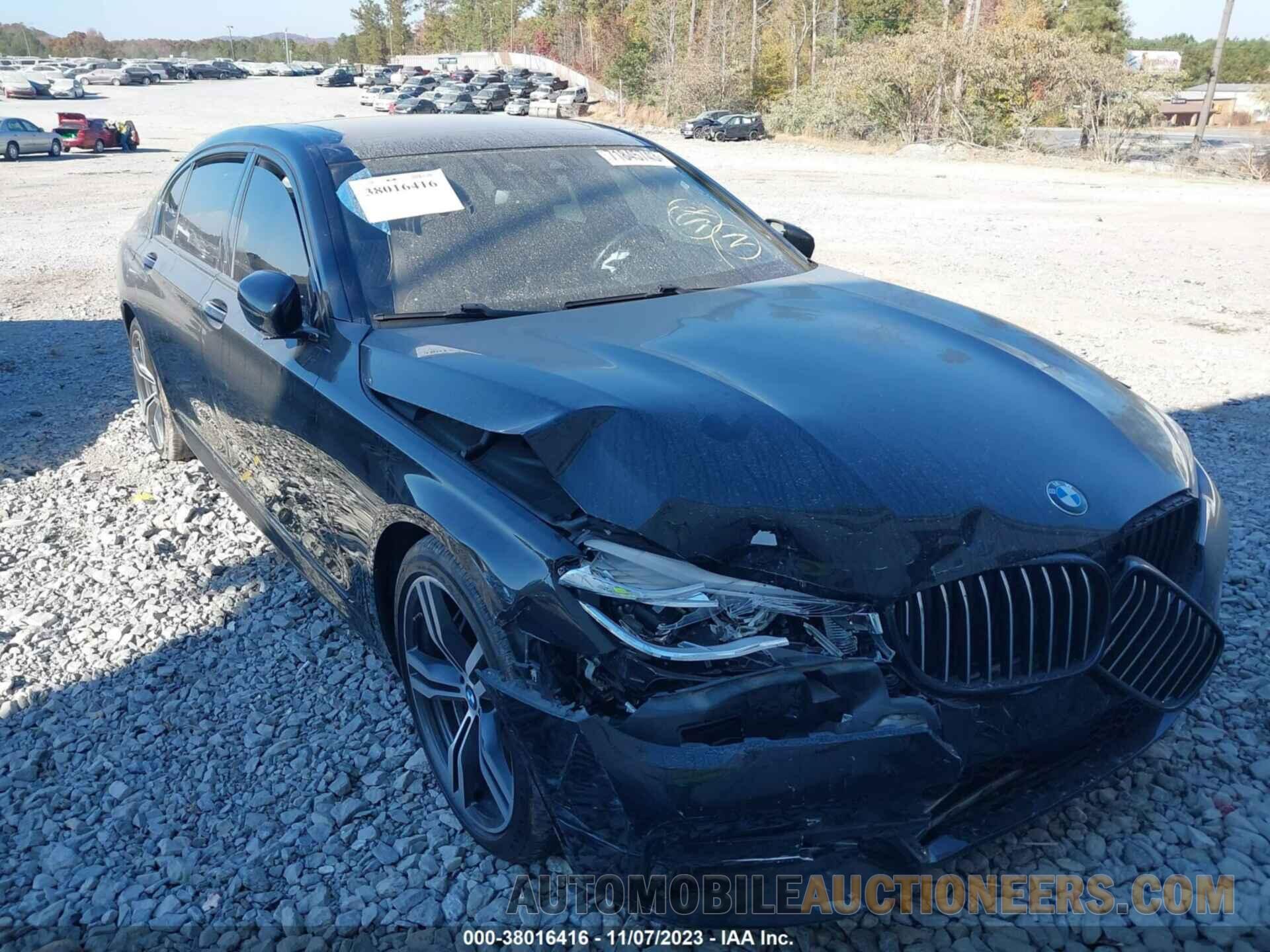 WBA7F2C51GG421014 BMW 750I 2016