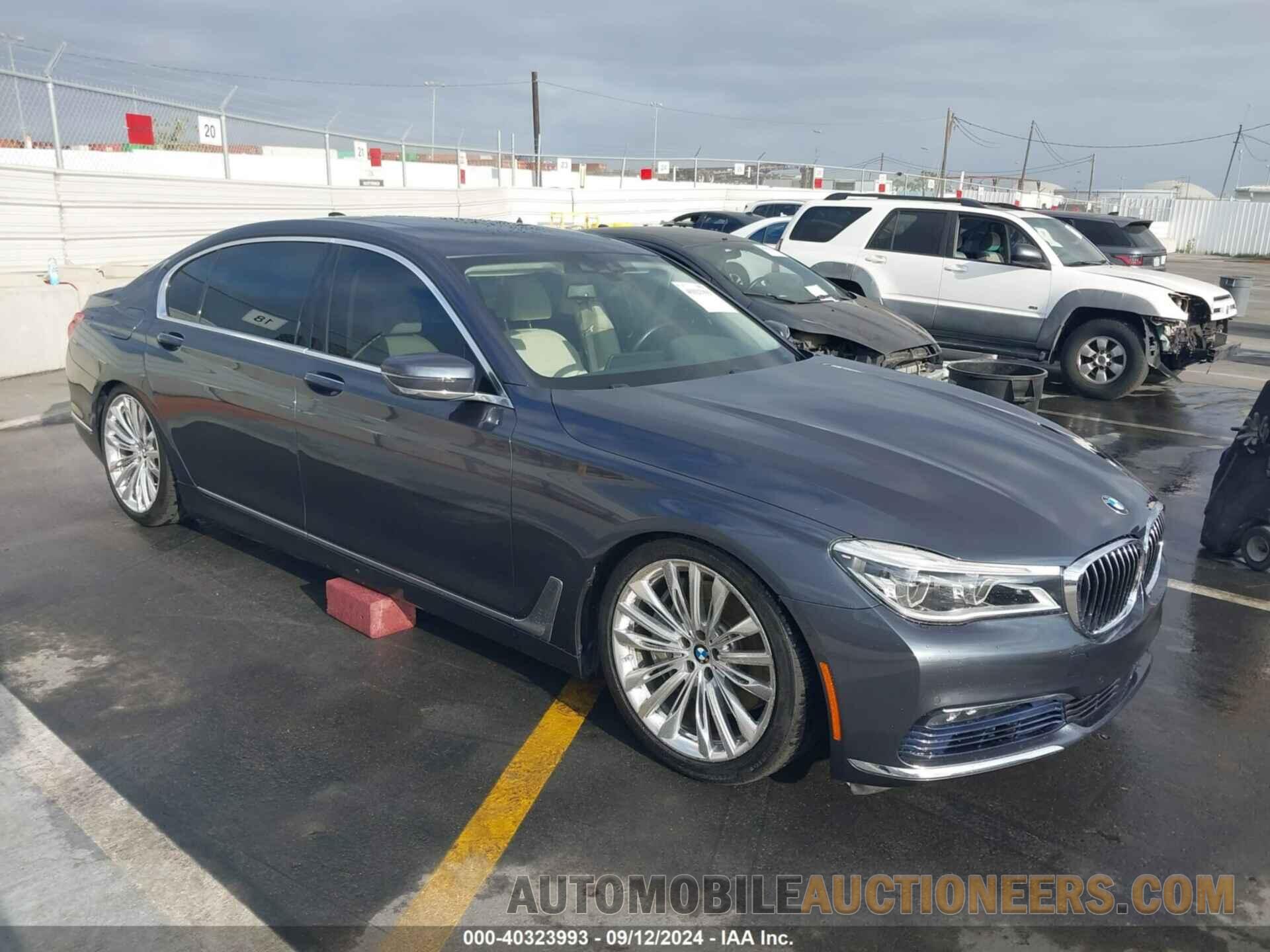 WBA7F2C52GG415738 BMW 750I 2016