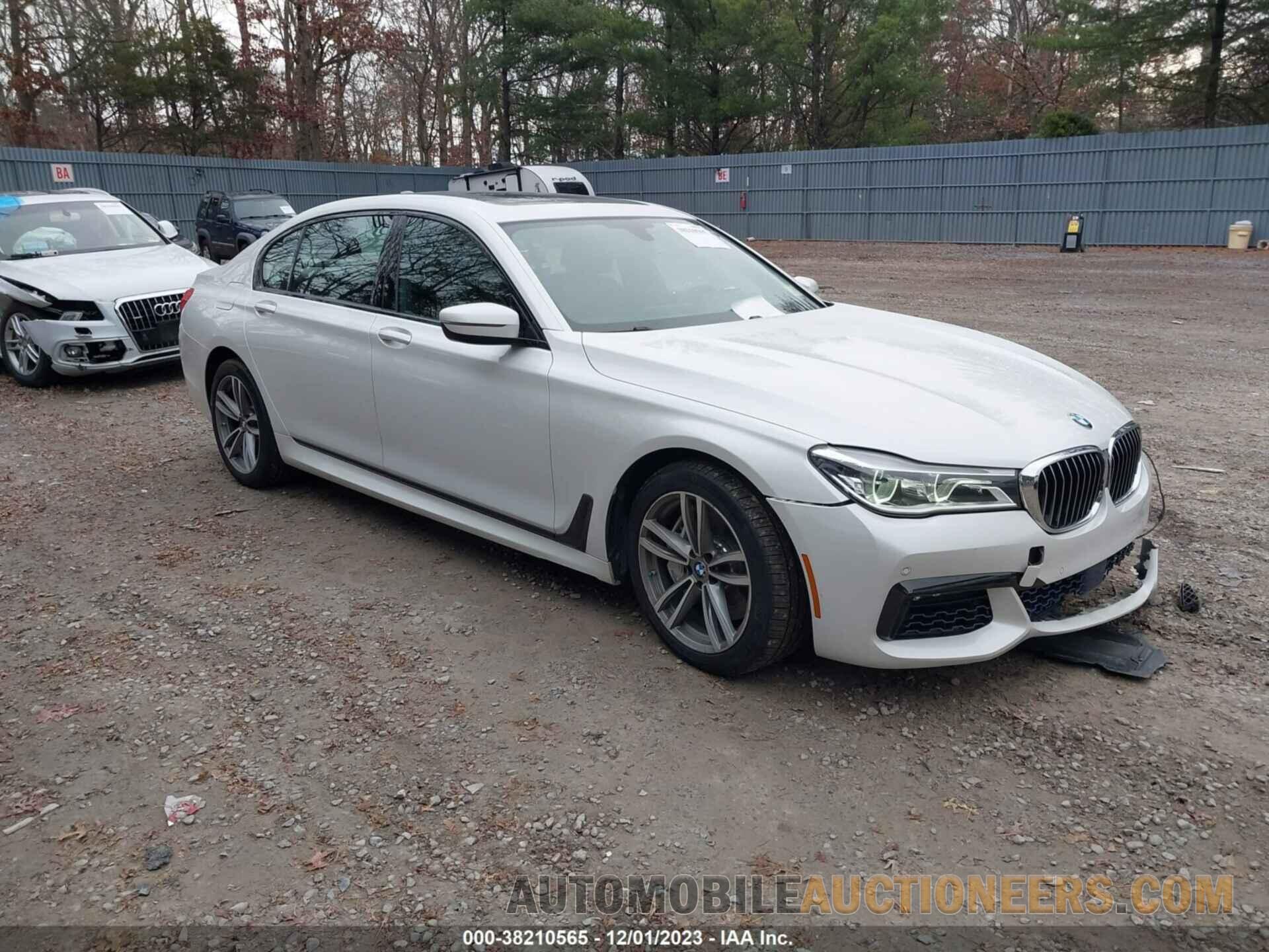 WBA7F2C52GG417067 BMW 750I 2016