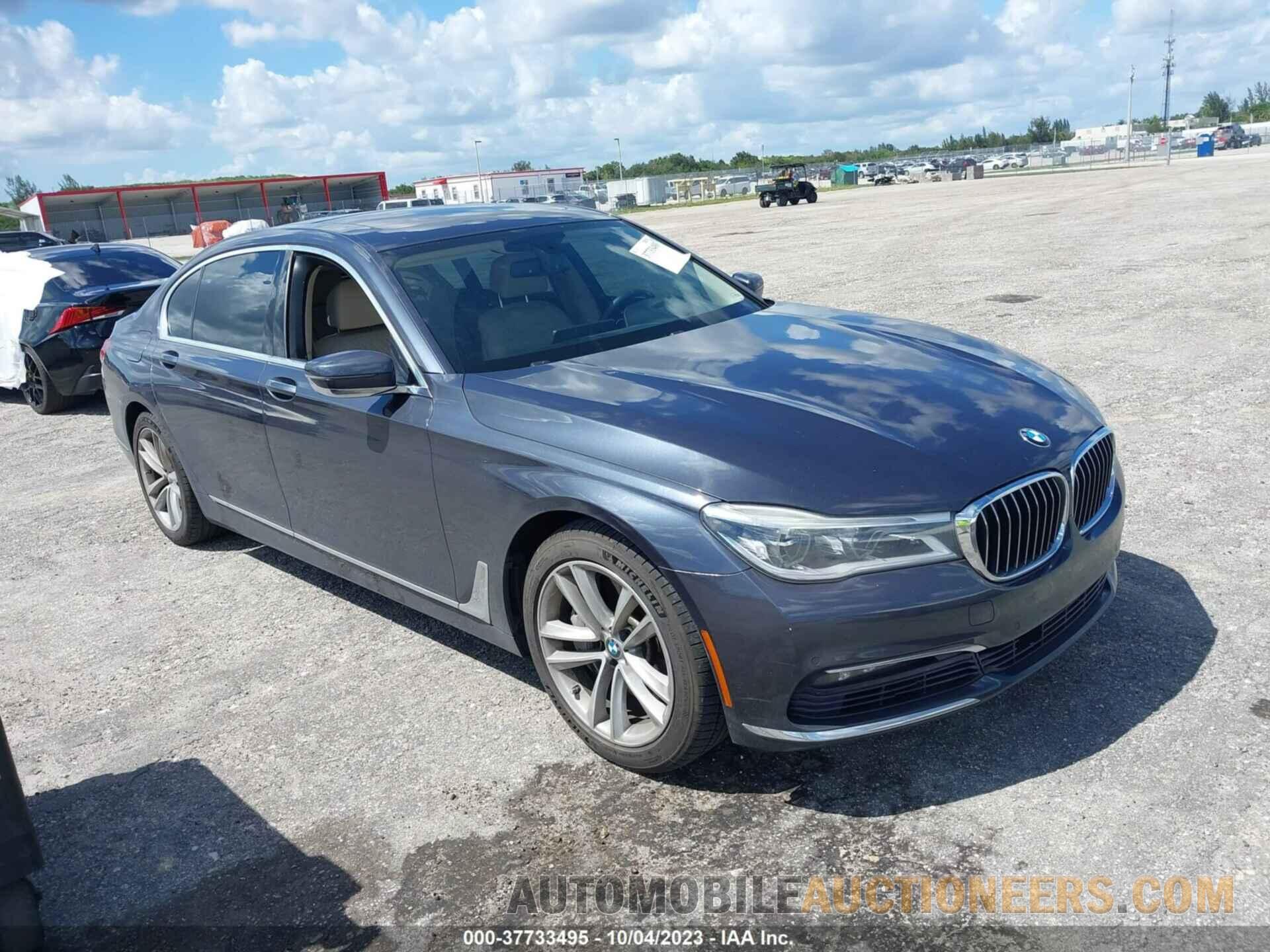 WBA7F2C52GG417487 BMW 7 SERIES 2016