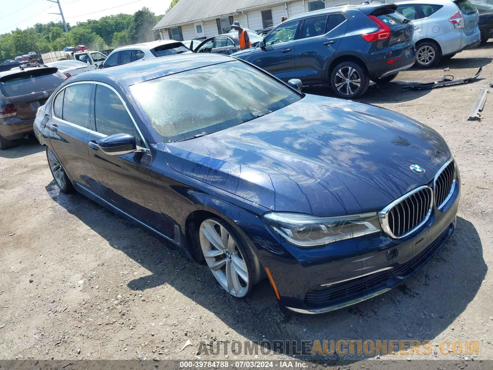 WBA7F2C52GG418221 BMW 750I 2016