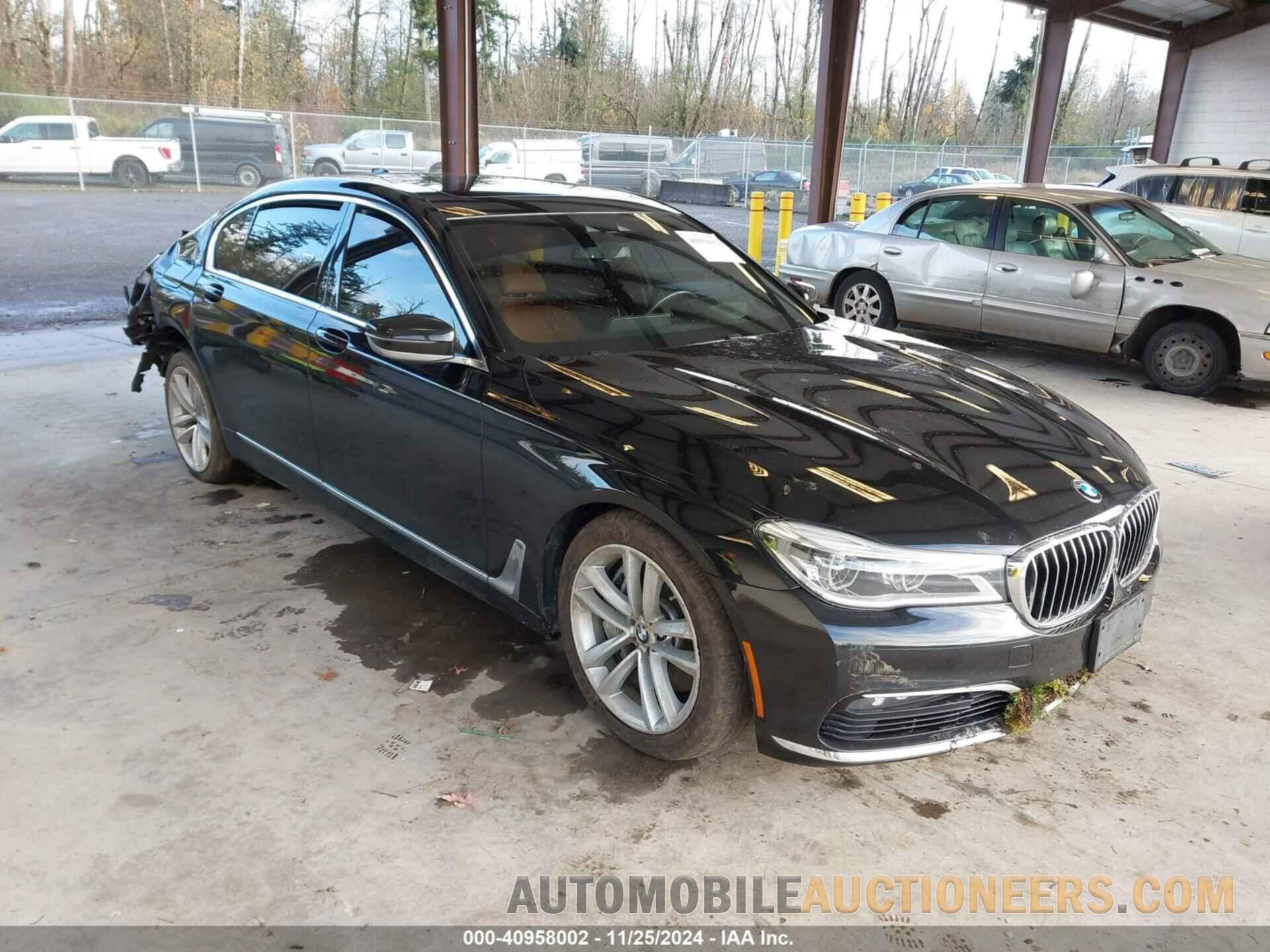 WBA7F2C53GG416364 BMW 750I 2016