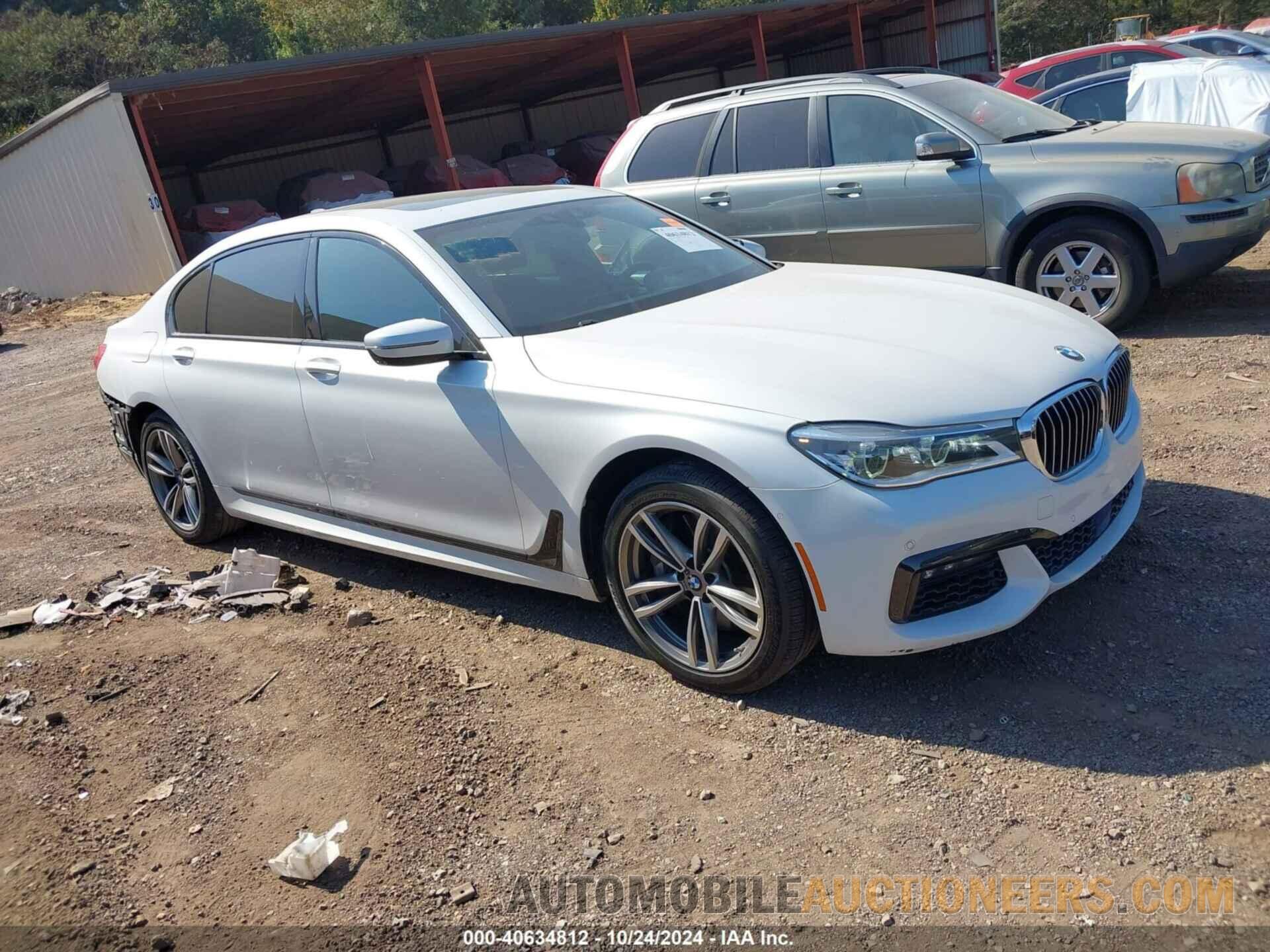 WBA7F2C54GG420181 BMW 750I 2016