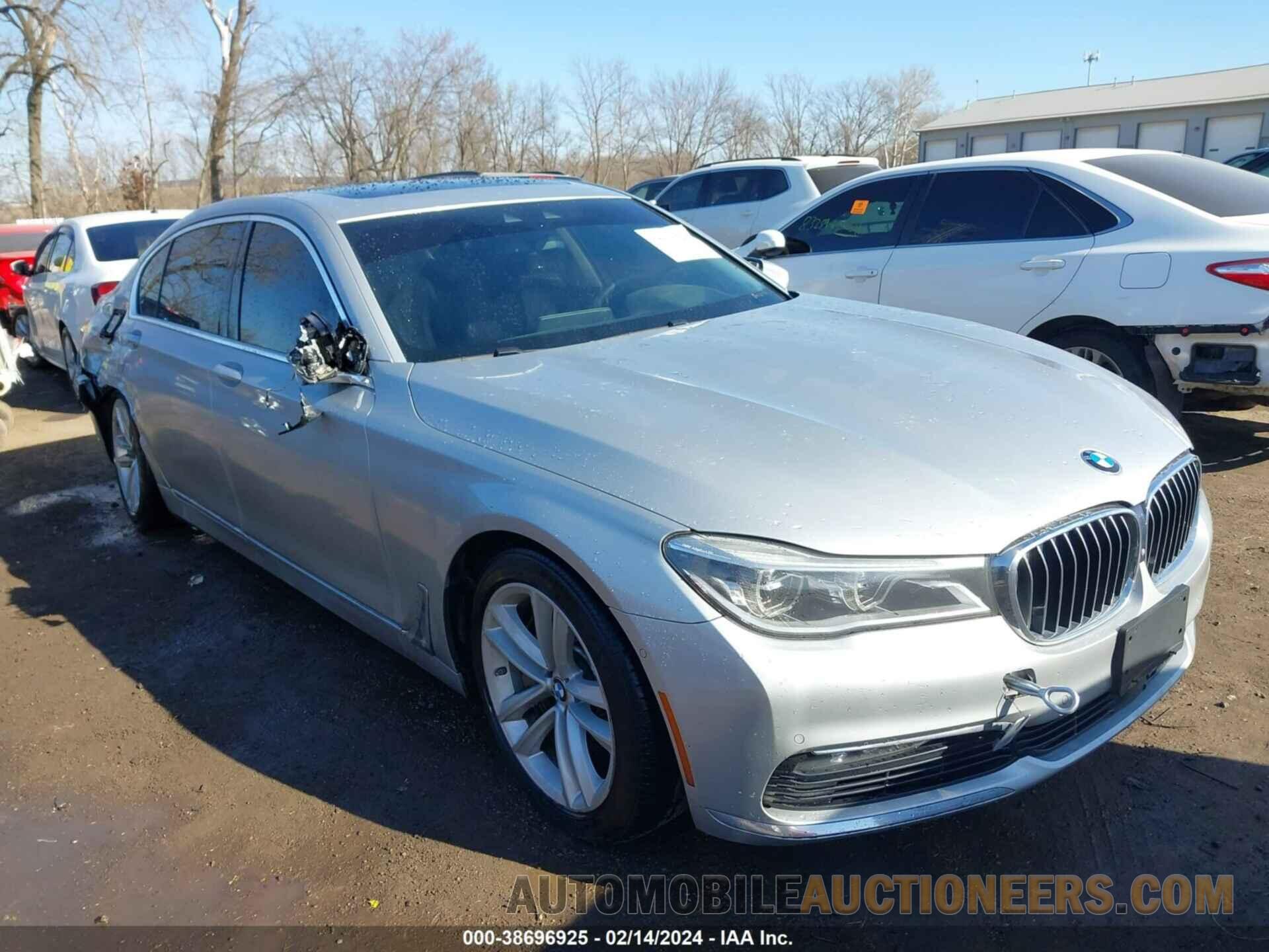 WBA7F2C54GG420732 BMW 750I 2016