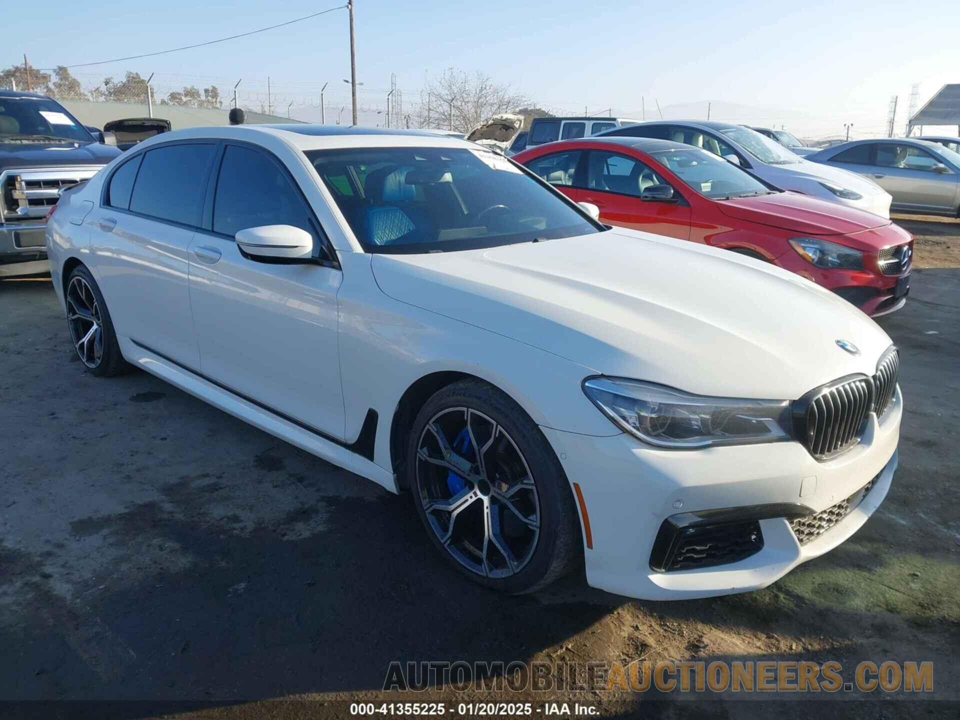 WBA7F2C55GG416205 BMW 750I 2016