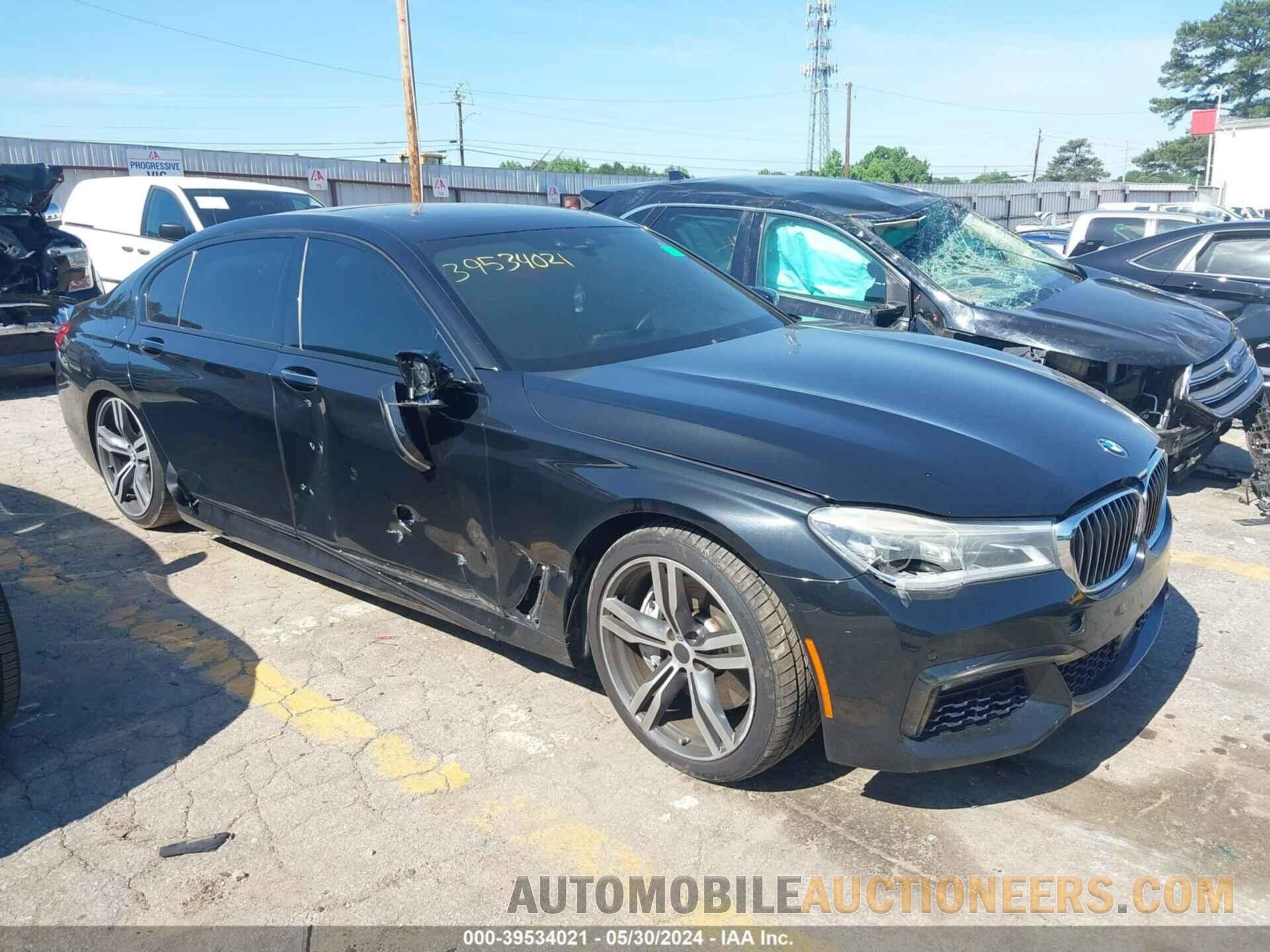 WBA7F2C55GG417211 BMW 750I 2016