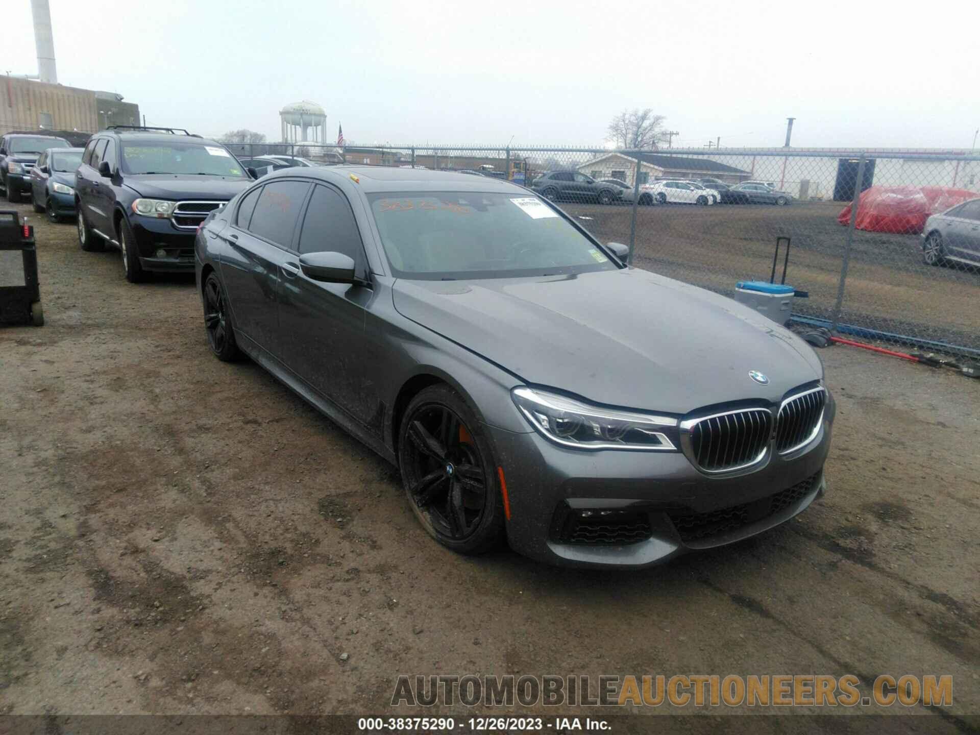 WBA7F2C55GG418438 BMW 750 2016