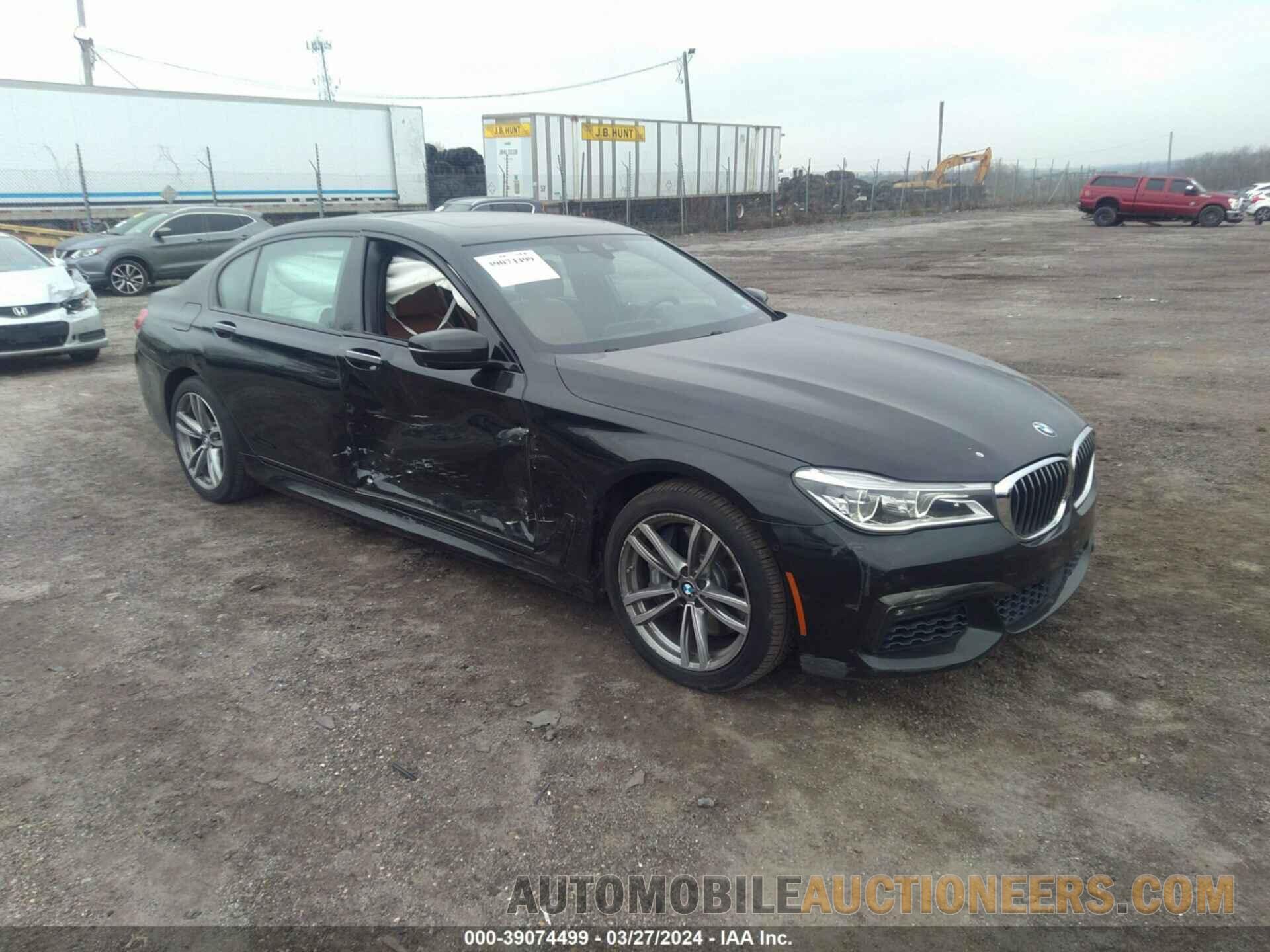 WBA7F2C56GG418349 BMW 750I 2016