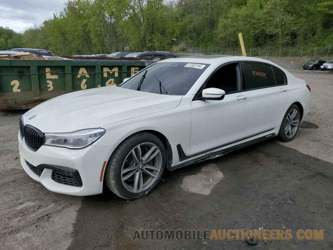 WBA7F2C56KB239623 BMW 7 SERIES 2019