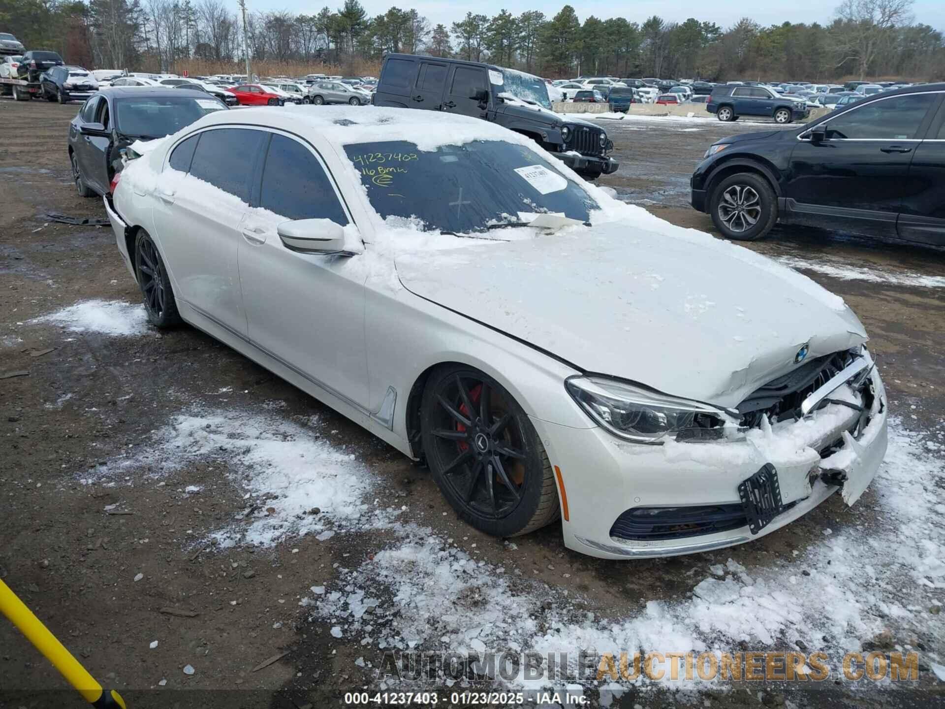 WBA7F2C57GG416383 BMW 750I 2016