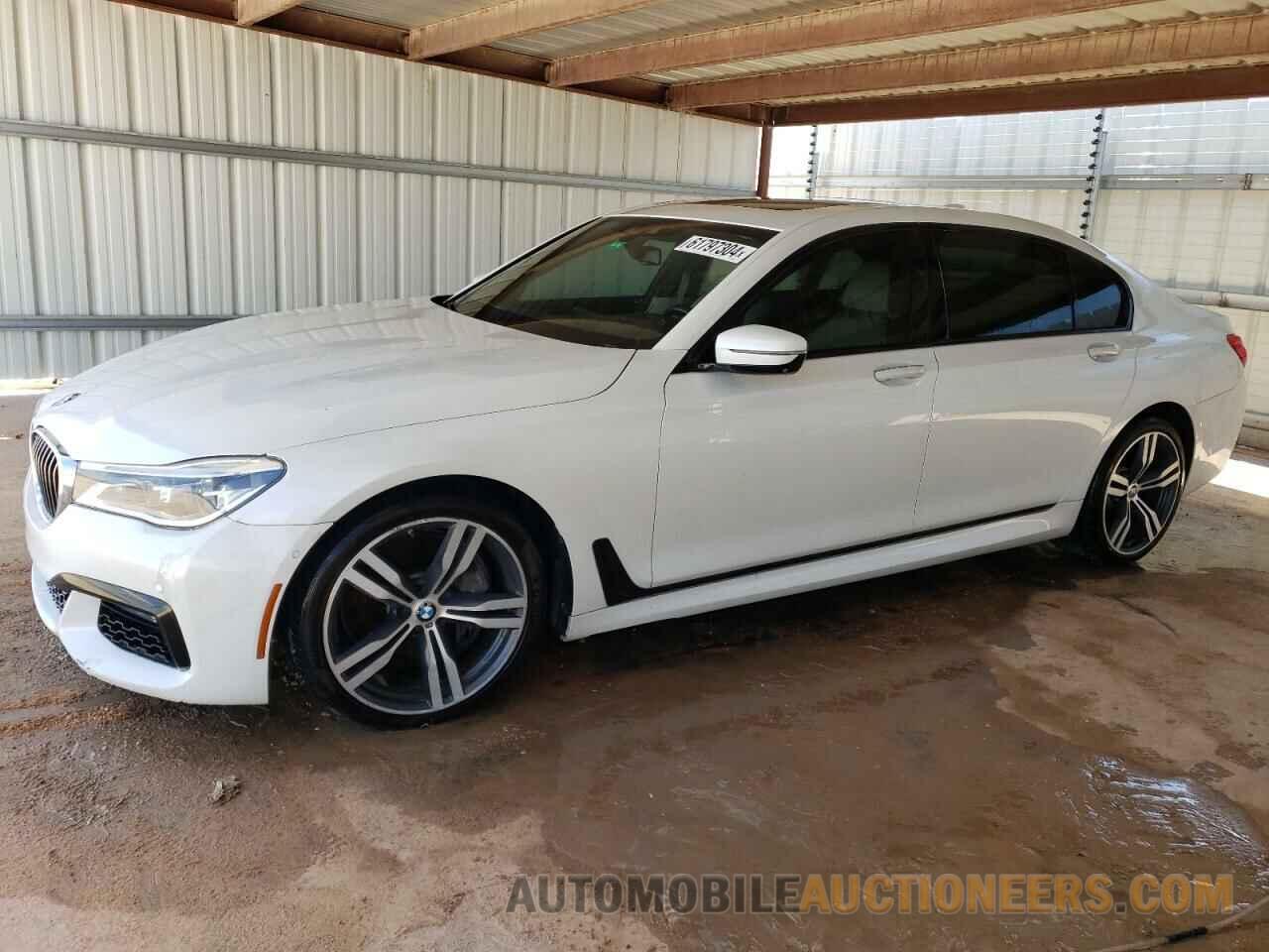 WBA7F2C57GG418909 BMW 7 SERIES 2016