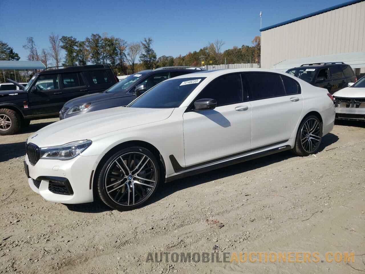 WBA7F2C57GGE12370 BMW 7 SERIES 2016