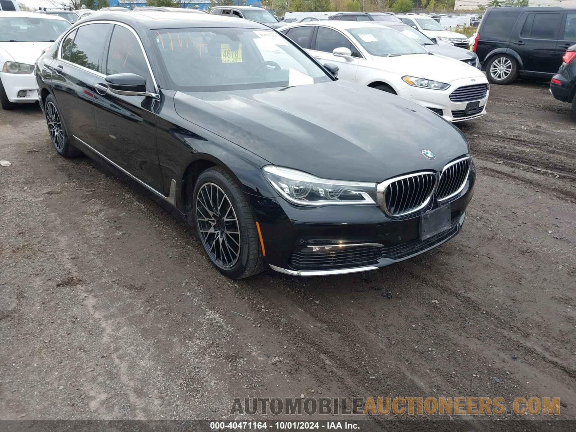 WBA7F2C58GG415825 BMW 750I 2016