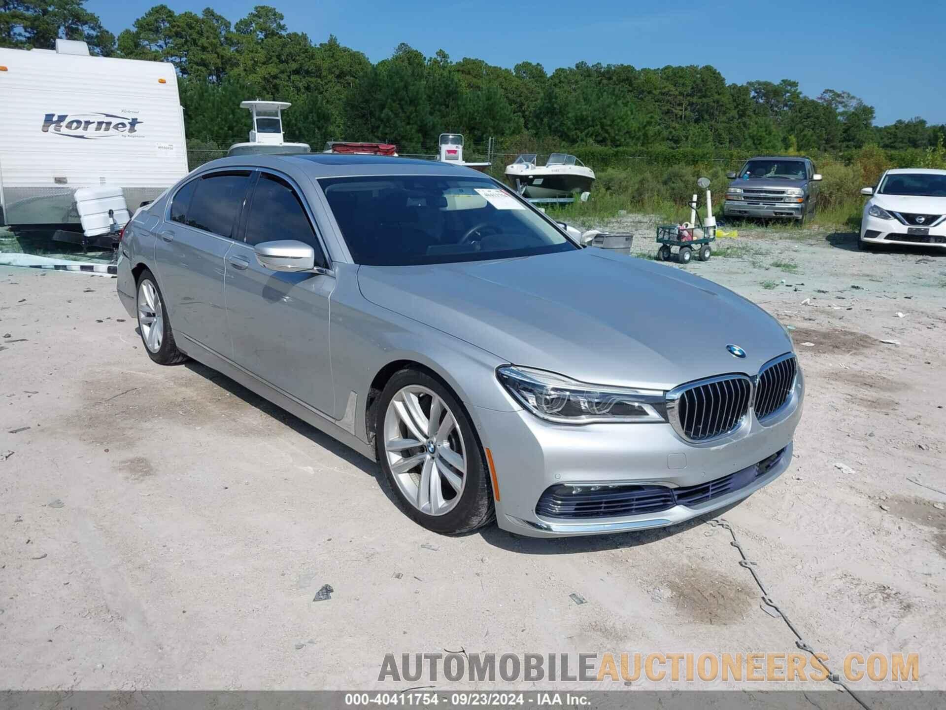 WBA7F2C58GG416067 BMW 750I 2016