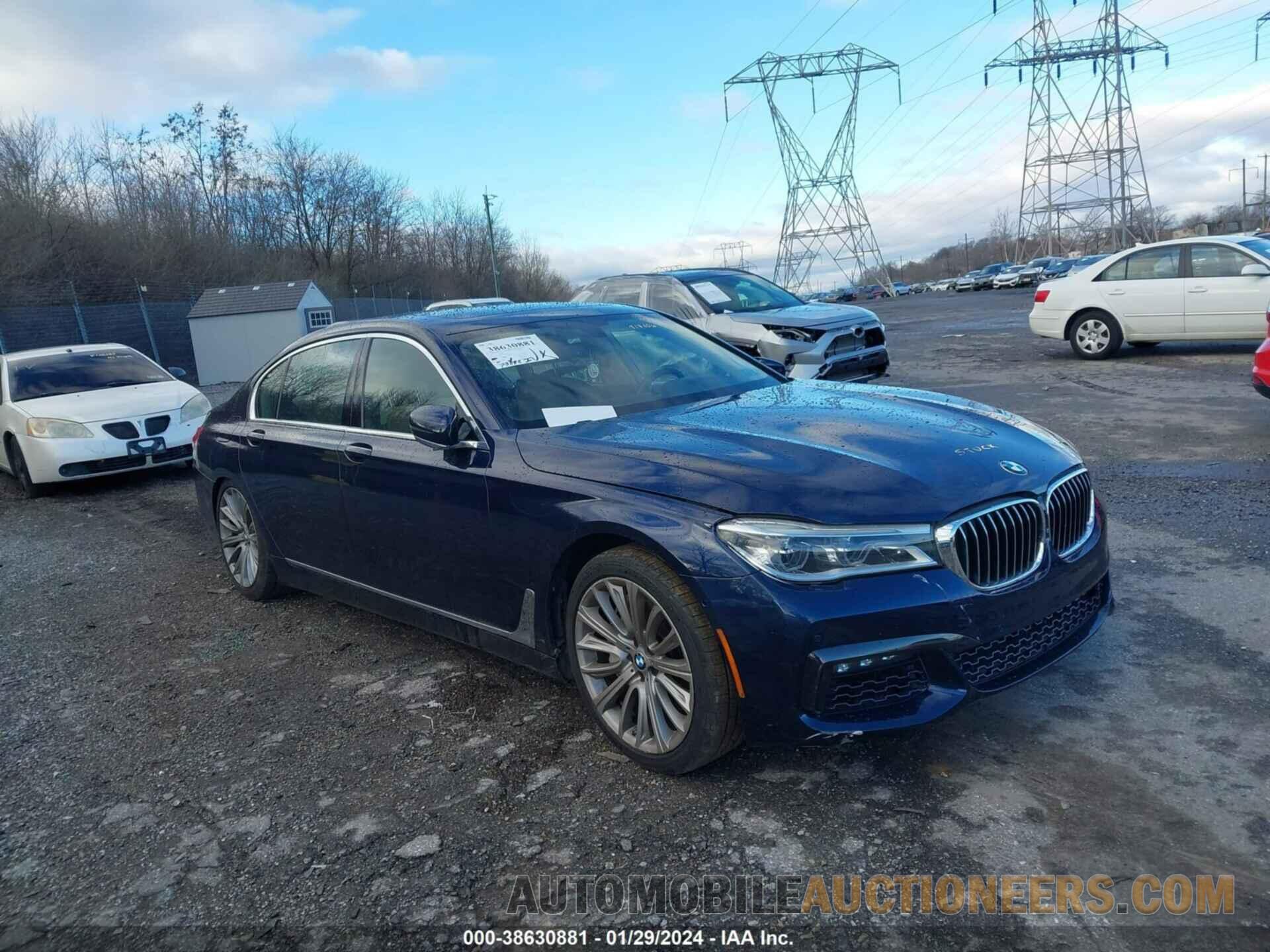 WBA7F2C58GG417106 BMW 750I 2016