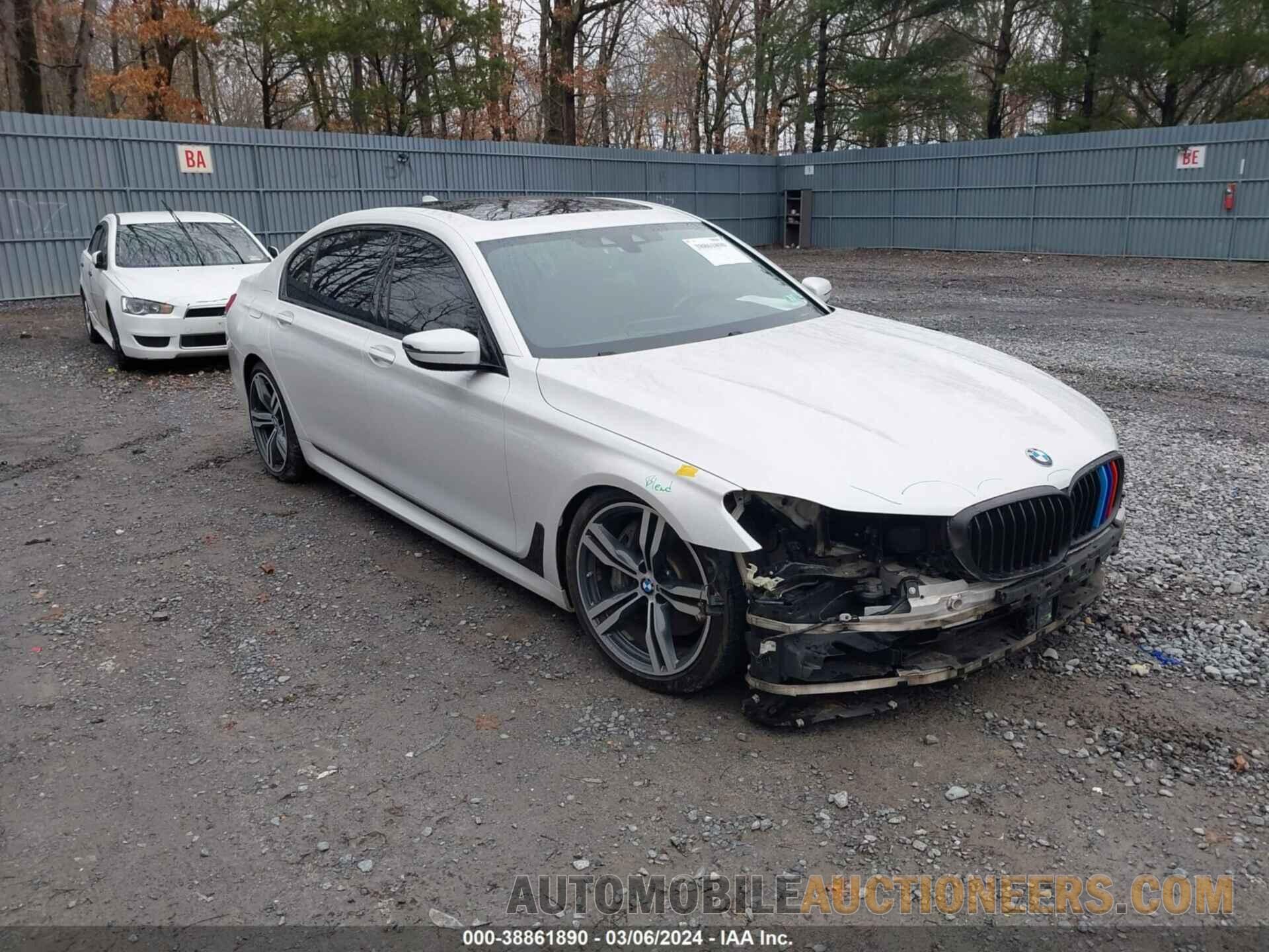 WBA7F2C58GG418398 BMW 750I 2016