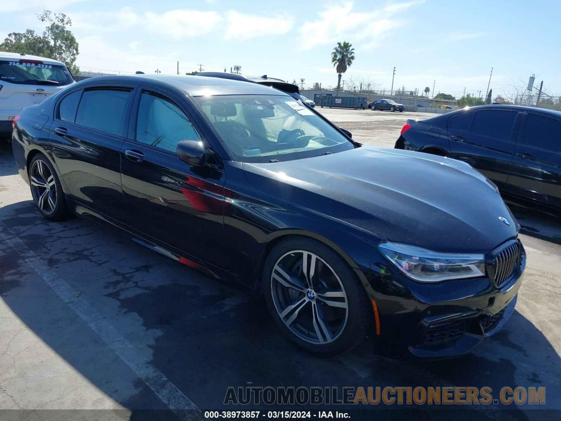 WBA7F2C58GG418739 BMW 750I 2016