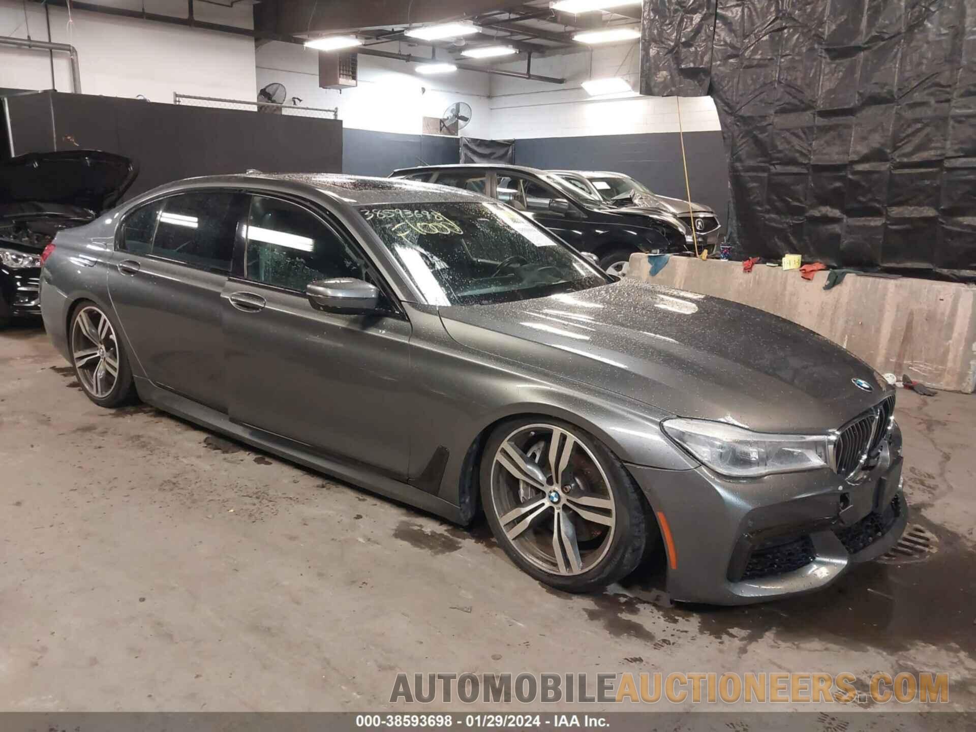 WBA7F2C58GG419325 BMW 750I 2016