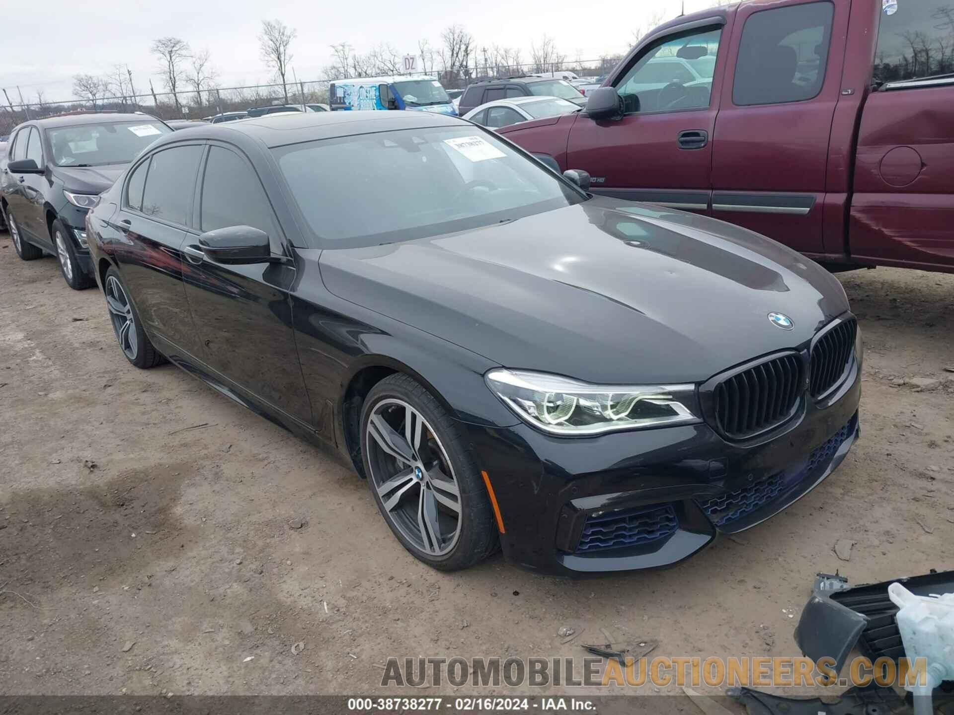 WBA7F2C58GG420698 BMW 750I 2016