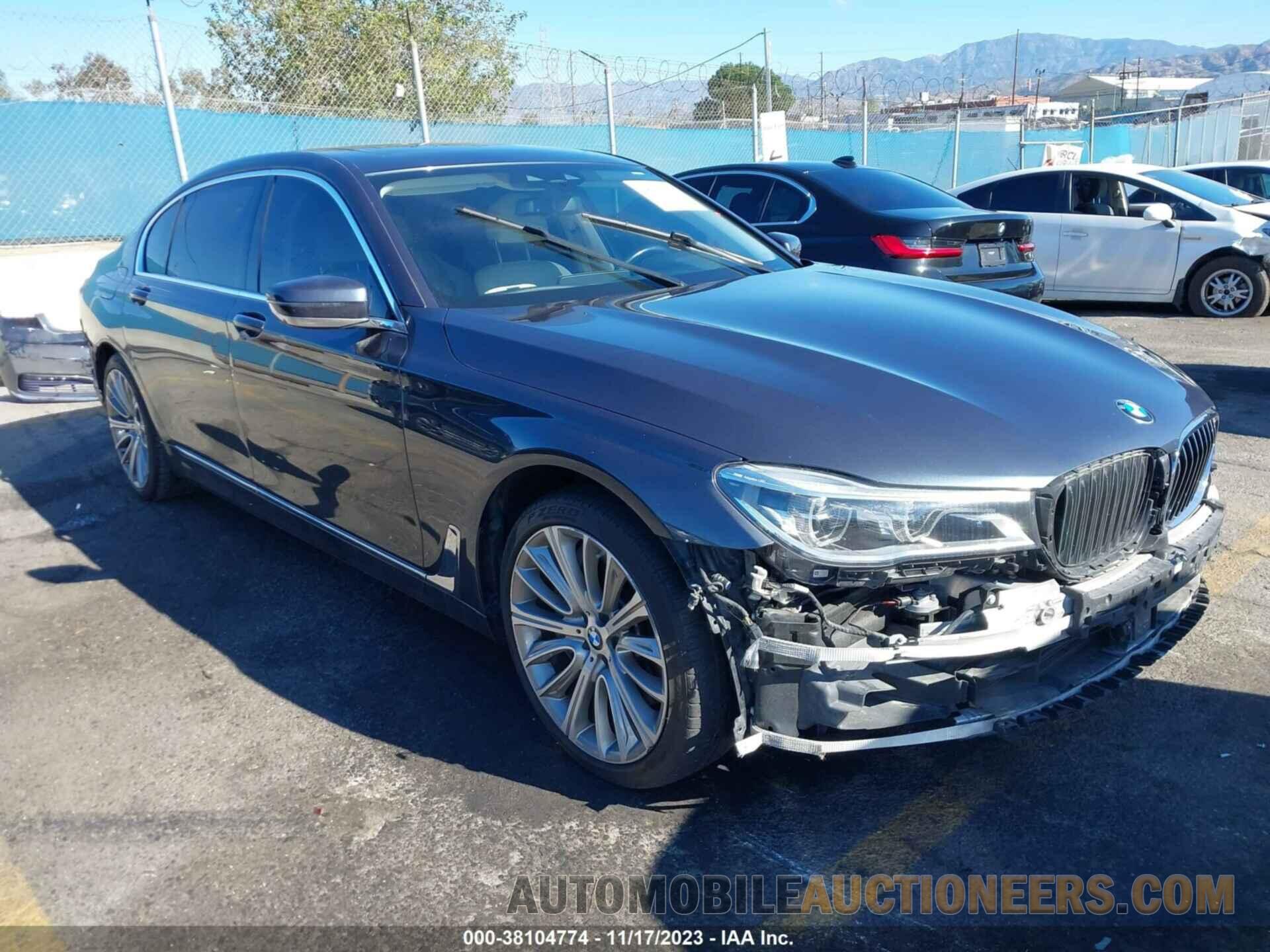 WBA7F2C59GG415168 BMW 750I 2016