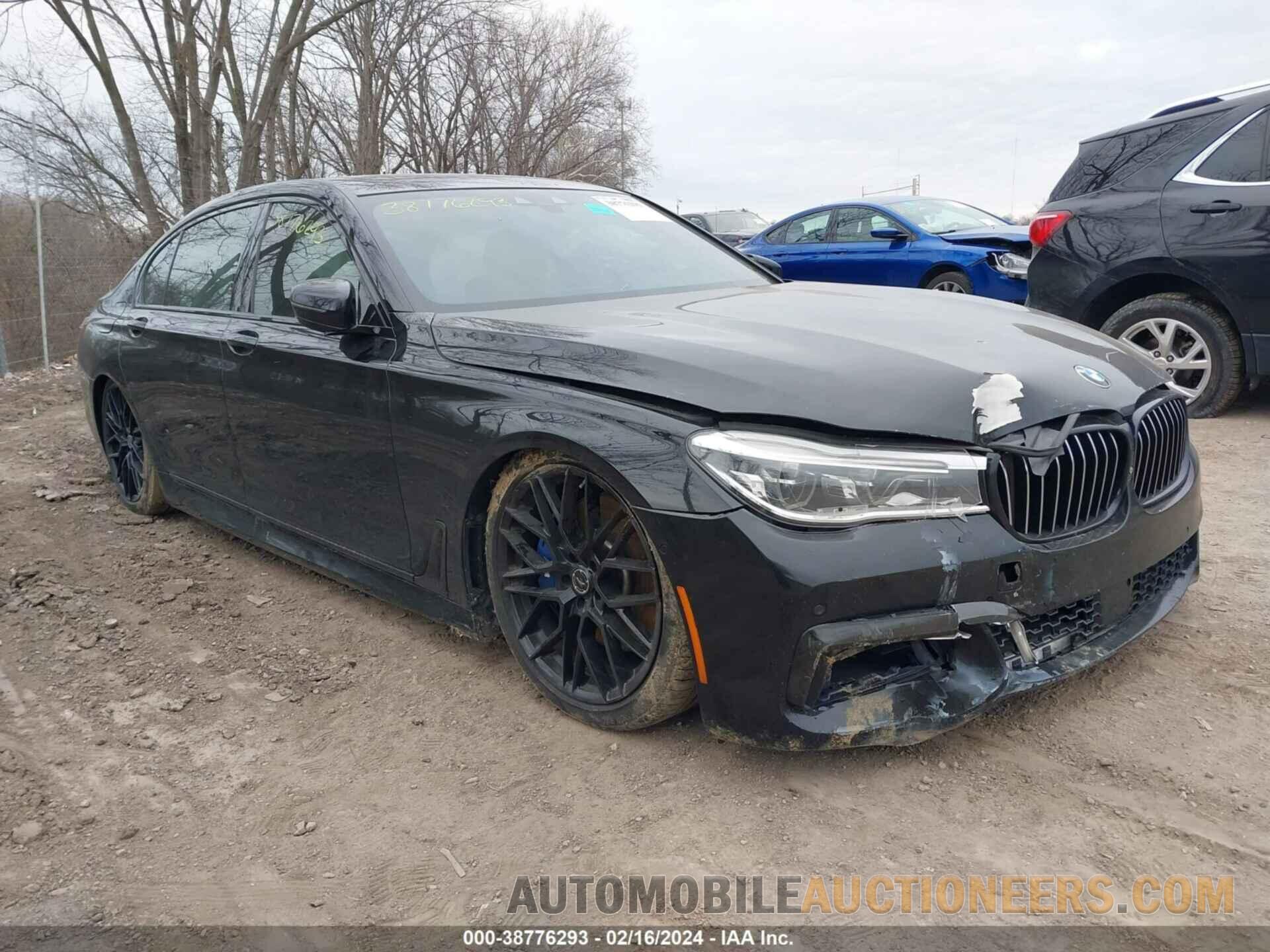 WBA7F2C59GG417910 BMW 750I 2016