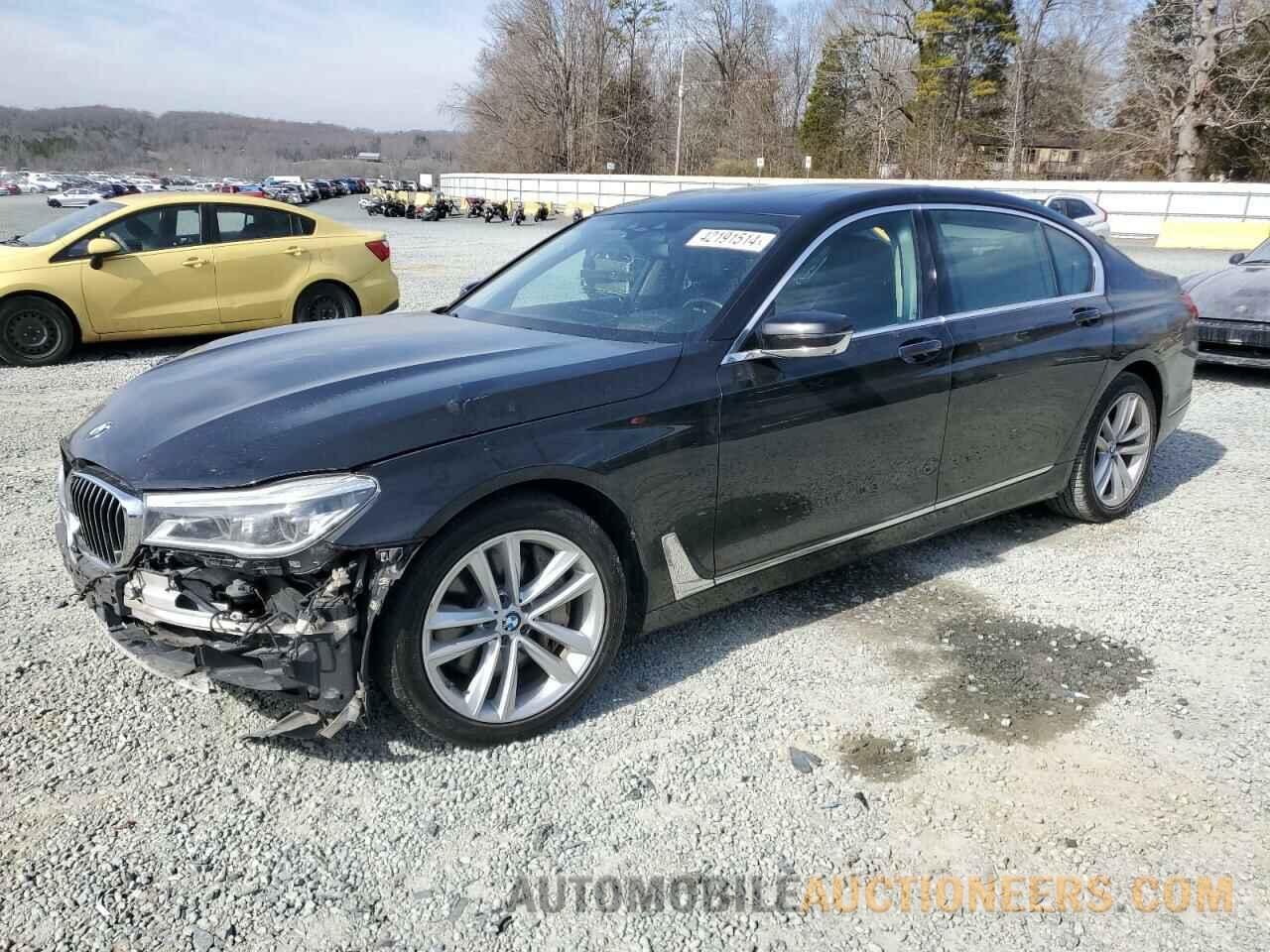 WBA7F2C59GG419835 BMW 7 SERIES 2016