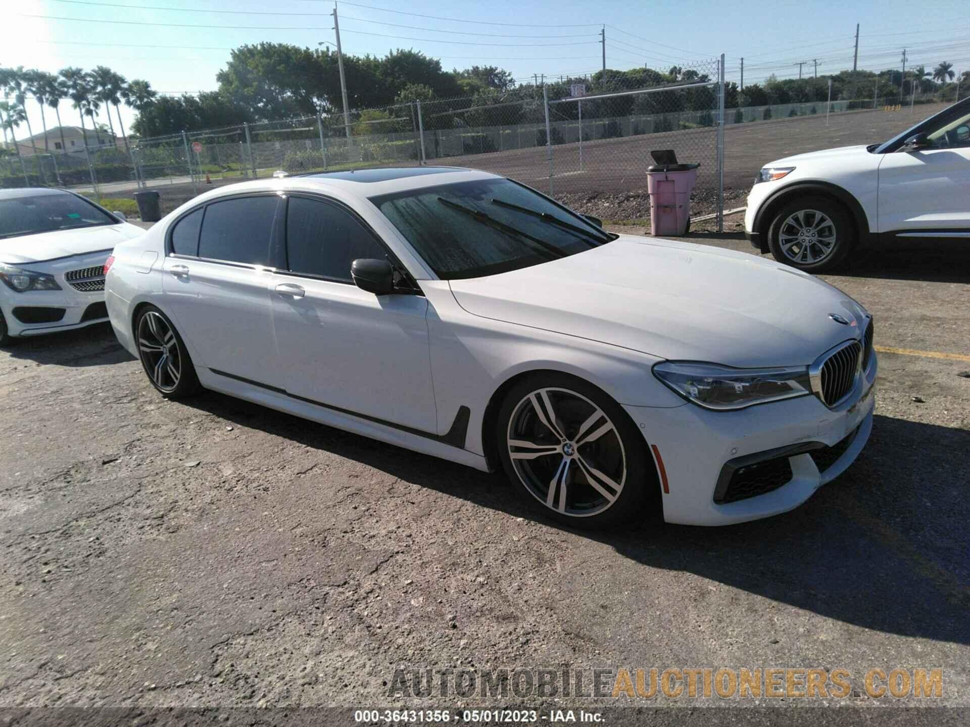 WBA7F2C59GG420631 BMW 7 SERIES 2016