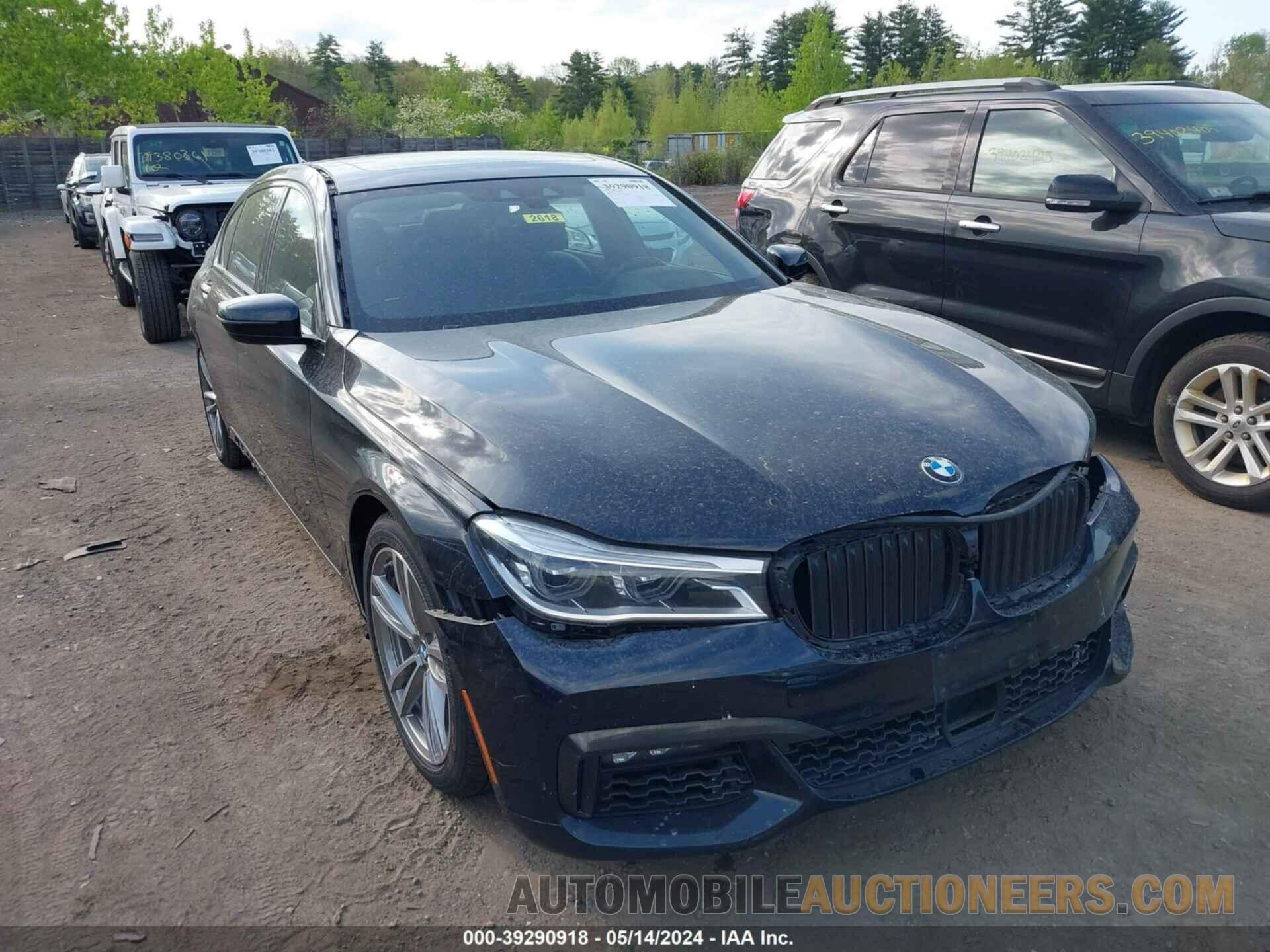 WBA7F2C59KB240748 BMW 750I 2019