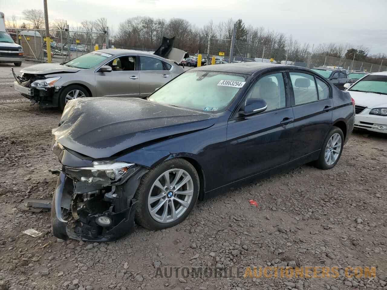 WBA8A3C5XGK690005 BMW 3 SERIES 2016