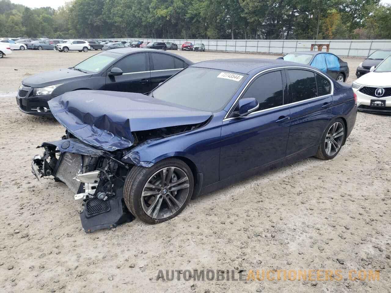 WBA8B7G53GNU36939 BMW 3 SERIES 2016