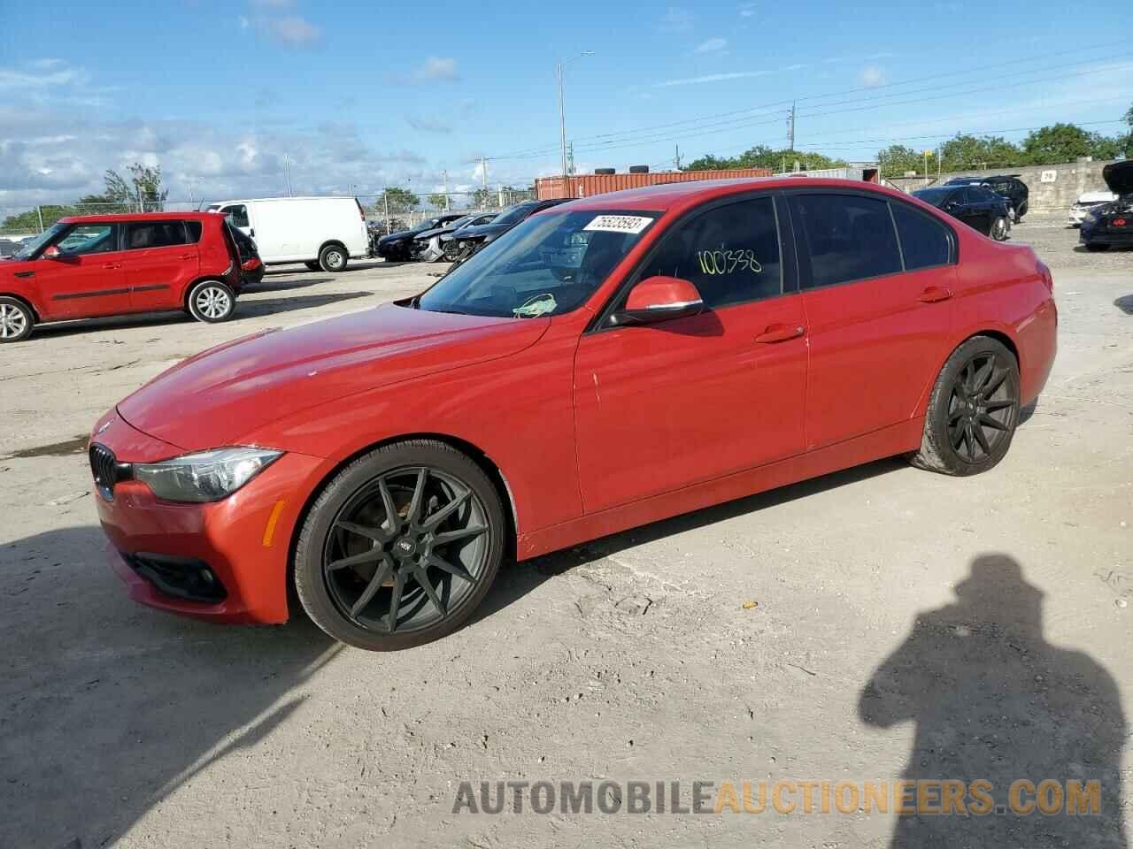 WBA8E1G51GNT99250 BMW 3 SERIES 2016