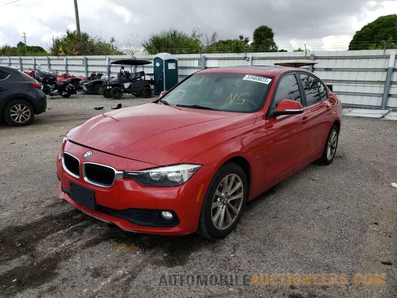 WBA8E5G53GNT93327 BMW 3 SERIES 2016