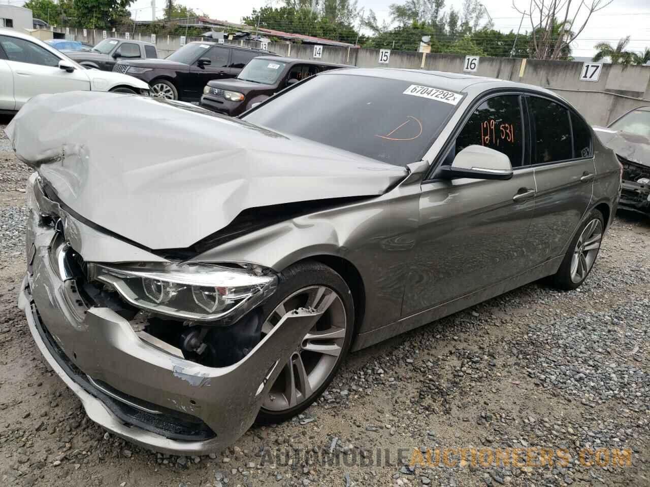 WBA8E9C58GP847637 BMW 3 SERIES 2016